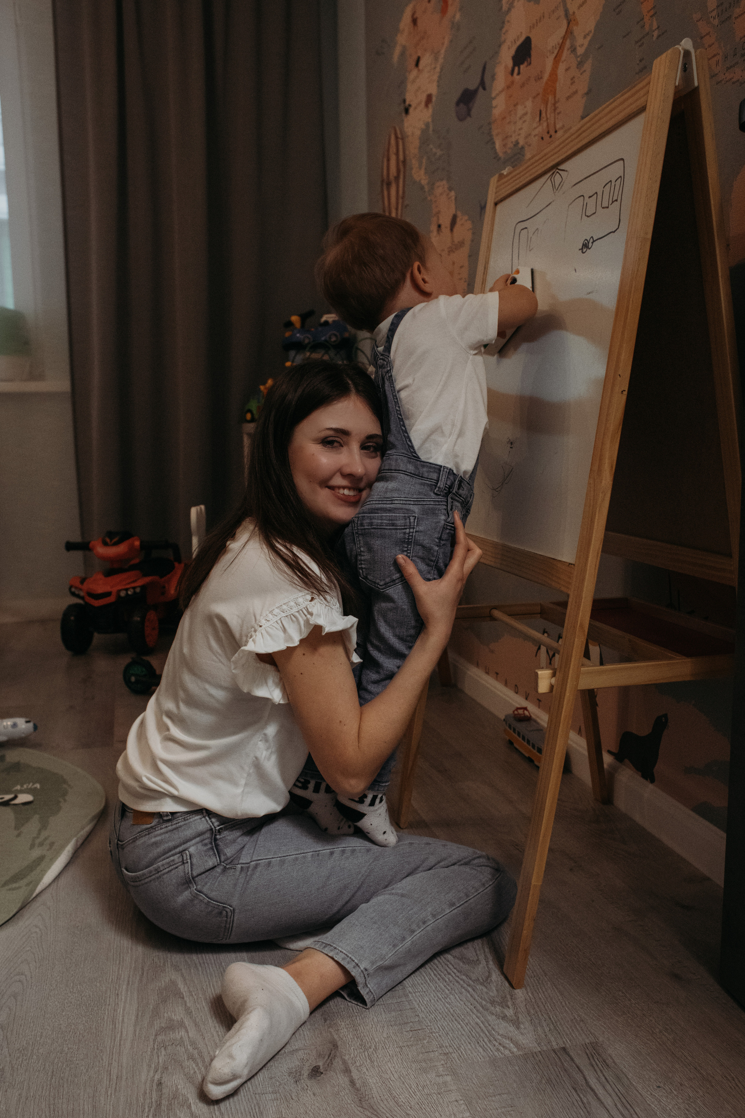 Готовим с малышом. Семейный фотограф в Санкт-Петербурге Ева Маркова