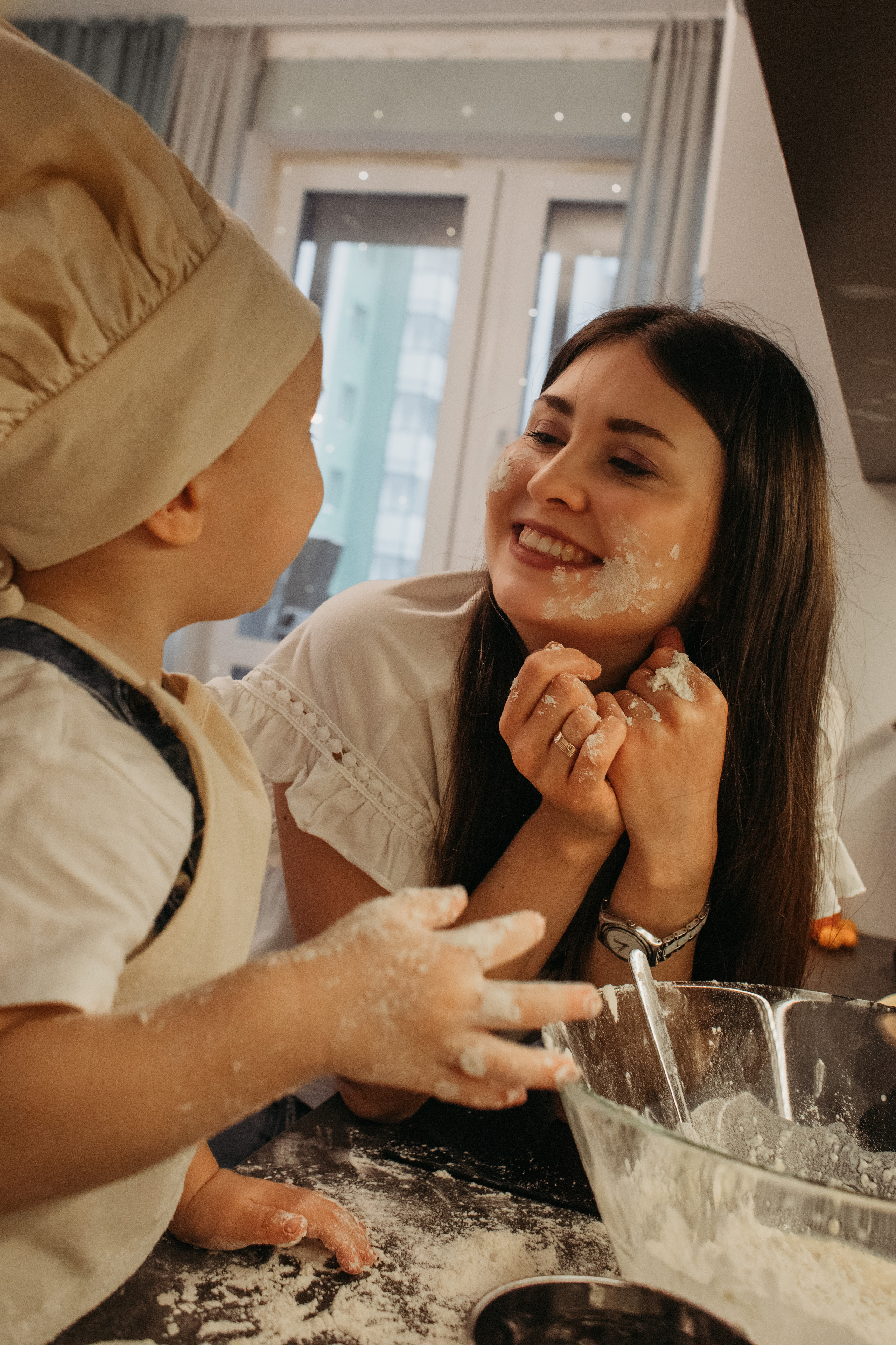 Готовим с малышом. Семейный фотограф в Санкт-Петербурге Ева Маркова