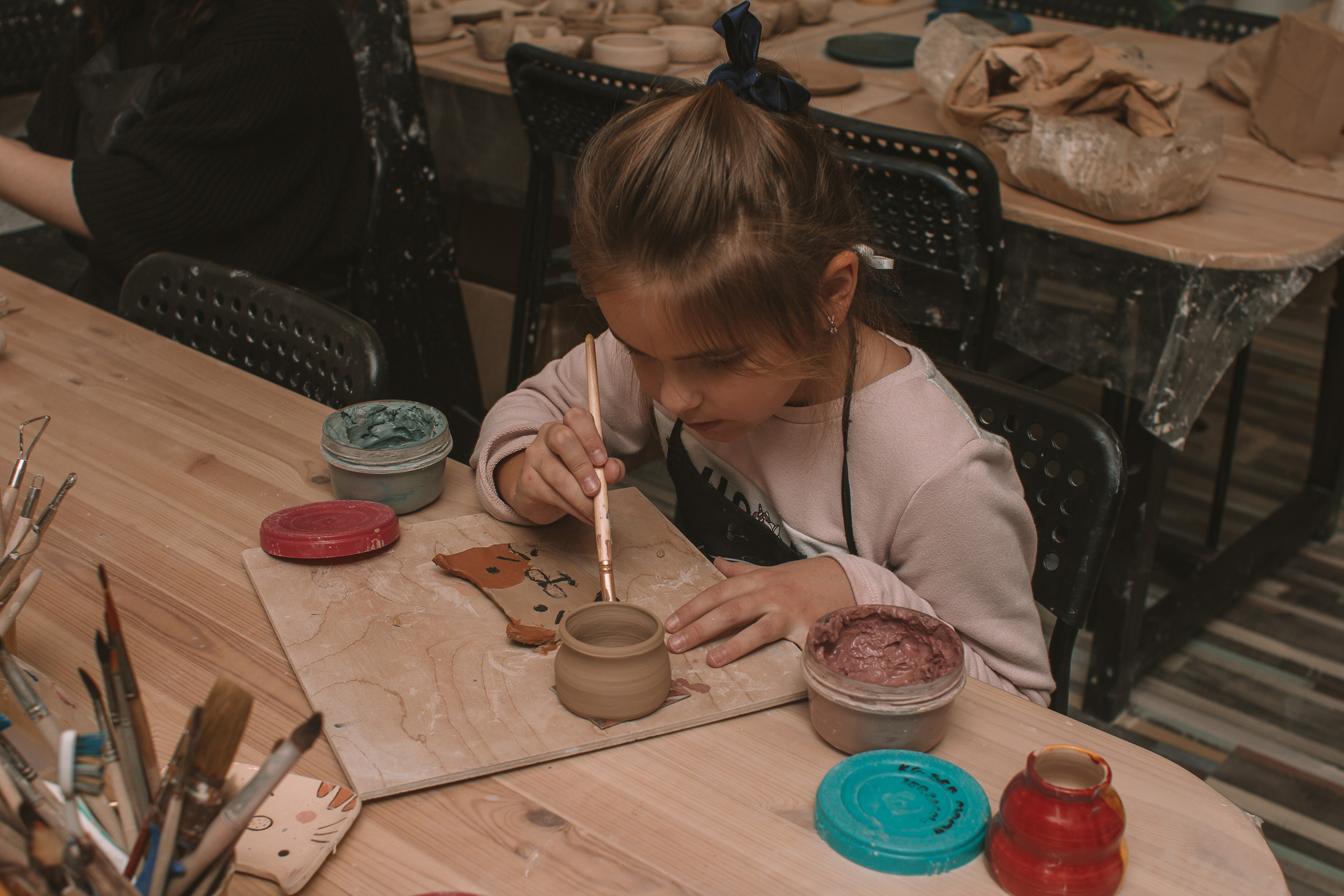 Гончарная студия номер № 1. Семейный фотограф в Санкт-Петербурге Ева Маркова