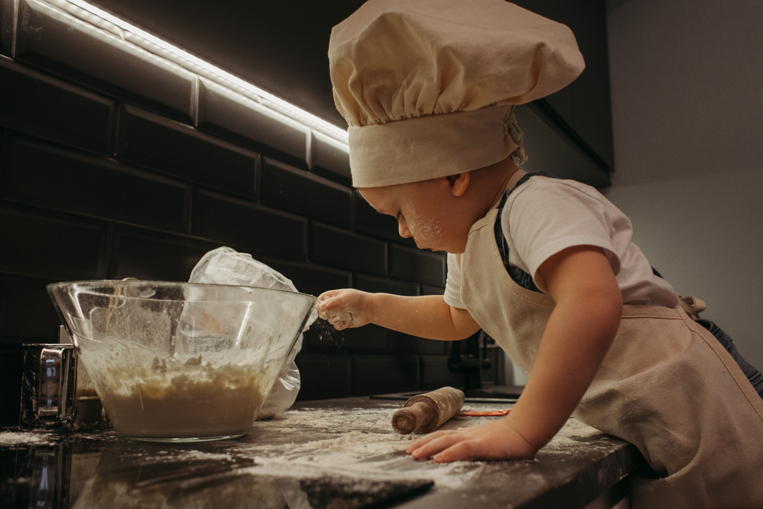 Готовим с малышом. Семейный фотограф в Санкт-Петербурге Ева Маркова