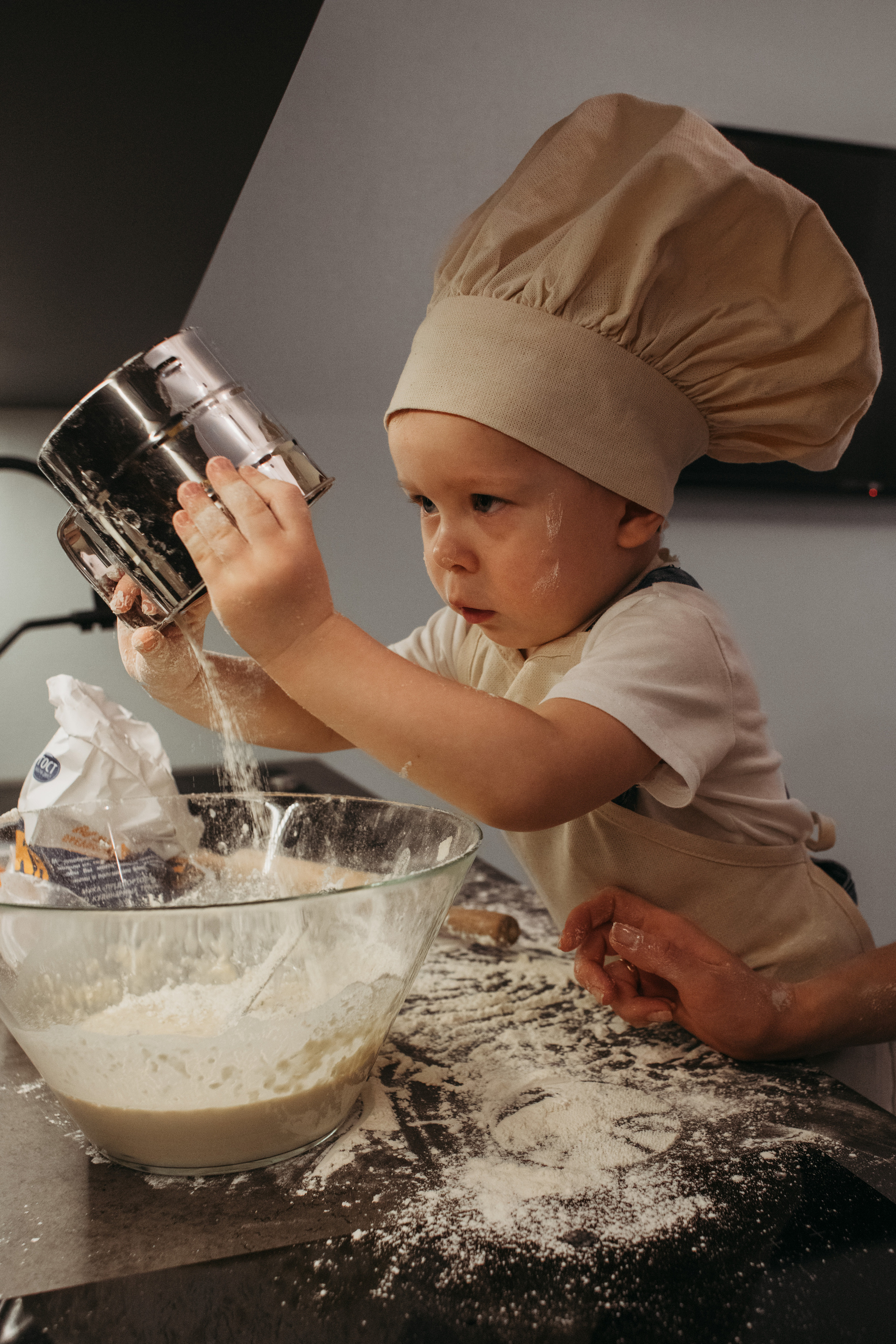 Готовим с малышом. Семейный фотограф в Санкт-Петербурге Ева Маркова