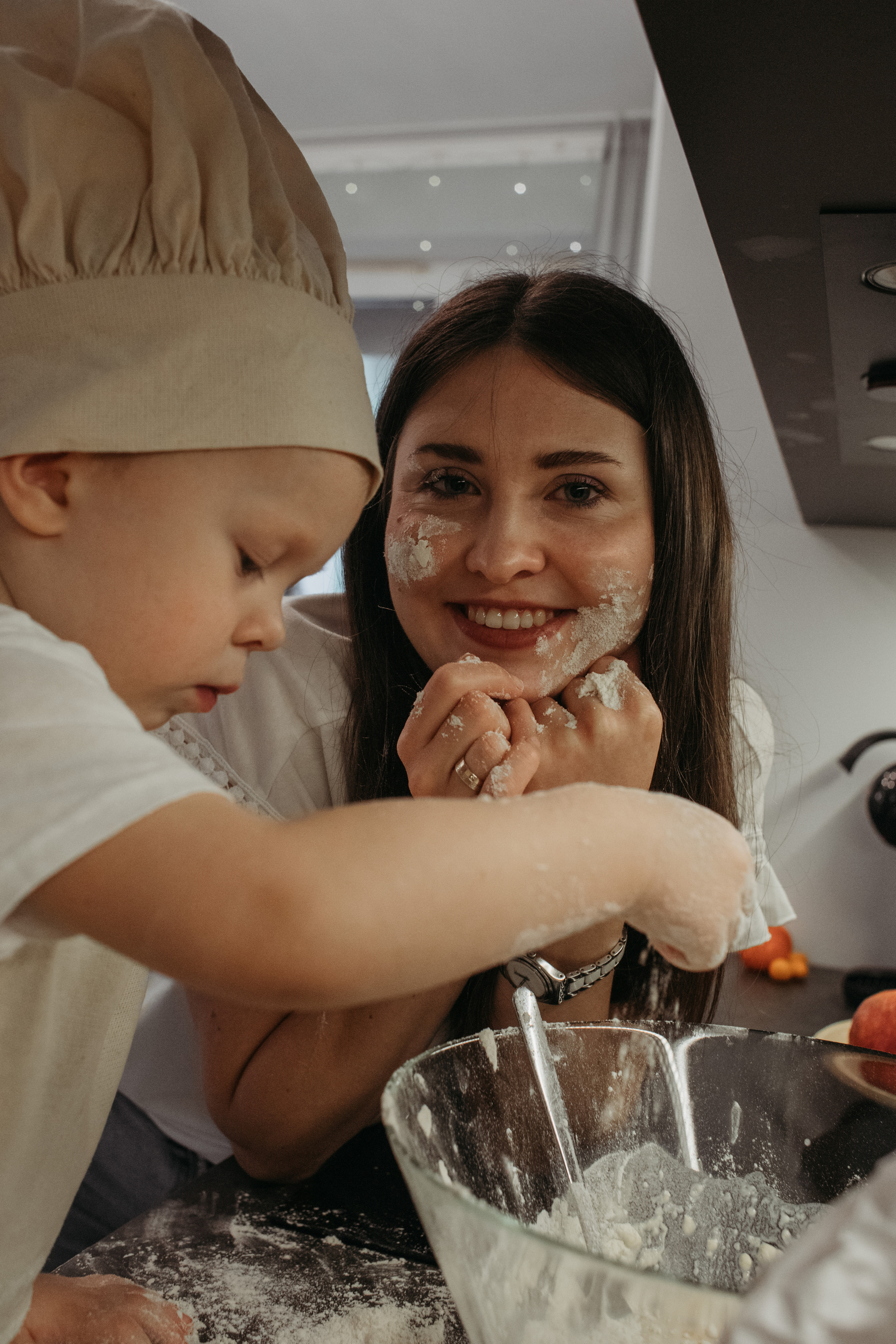 Готовим с малышом. Семейный фотограф в Санкт-Петербурге Ева Маркова