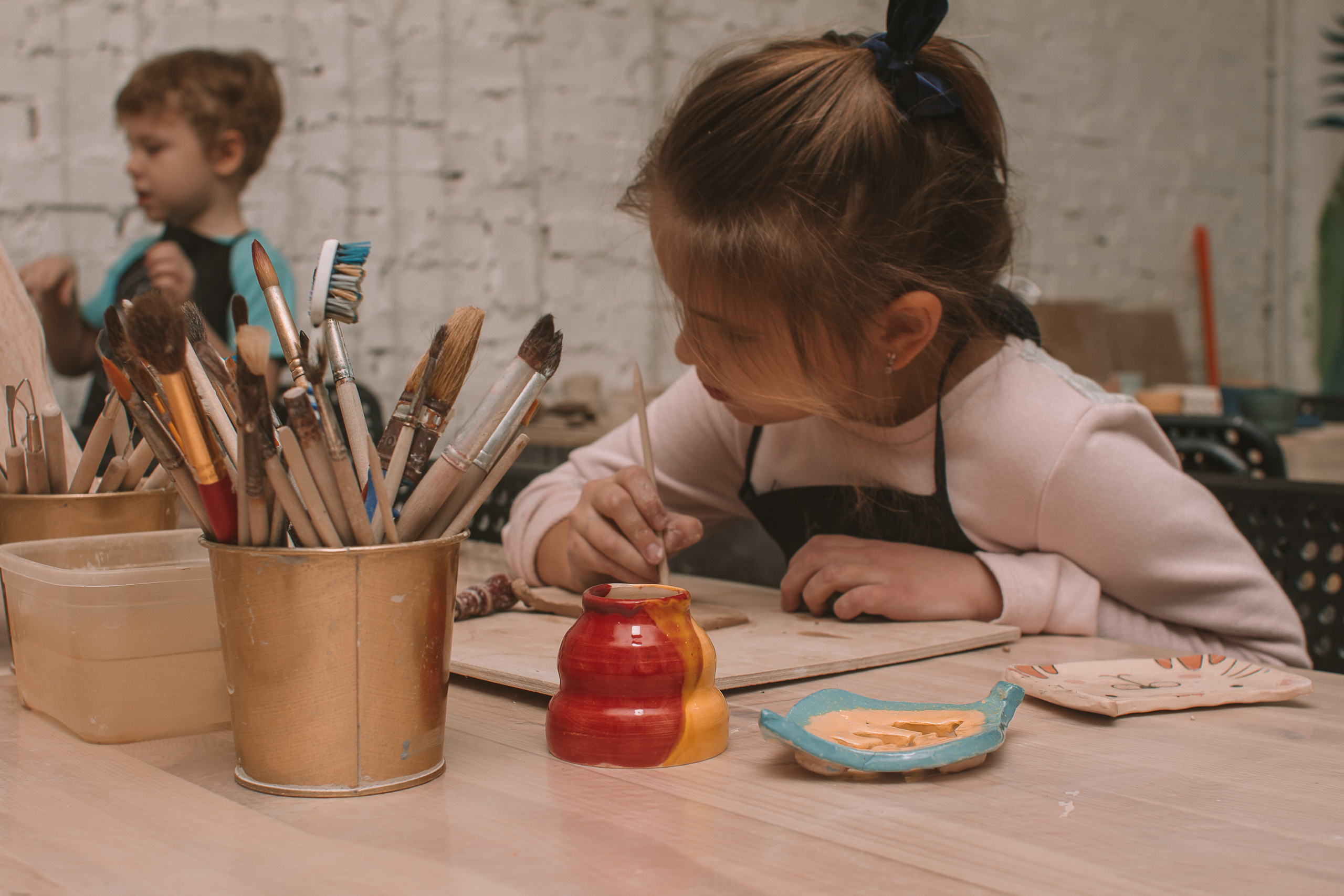 Гончарная студия номер № 1. Семейный фотограф в Санкт-Петербурге Ева Маркова