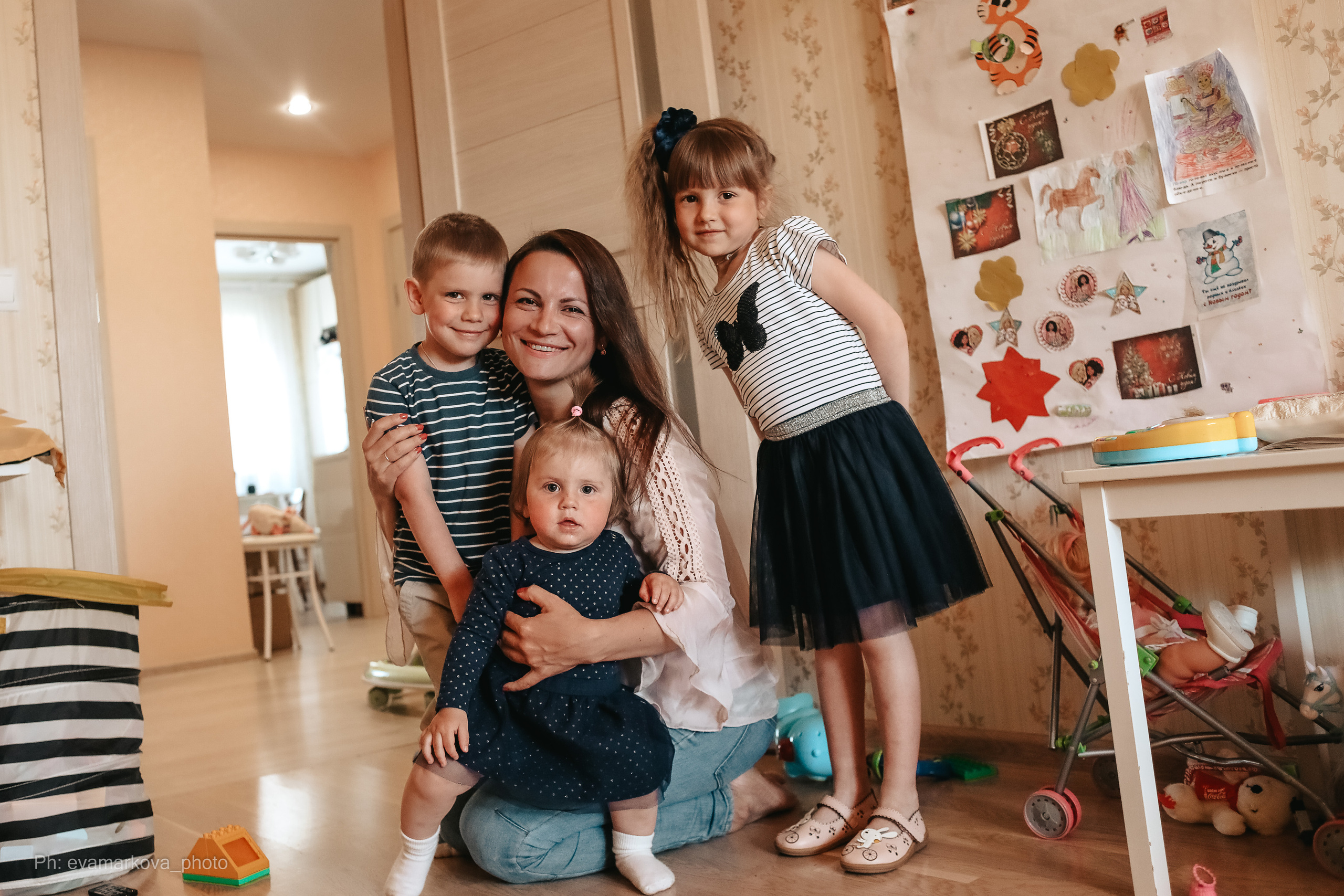 Наташа, Василий, Андрей, Лиза, Маша. Семейный фотограф в Санкт-Петербурге Ева Маркова