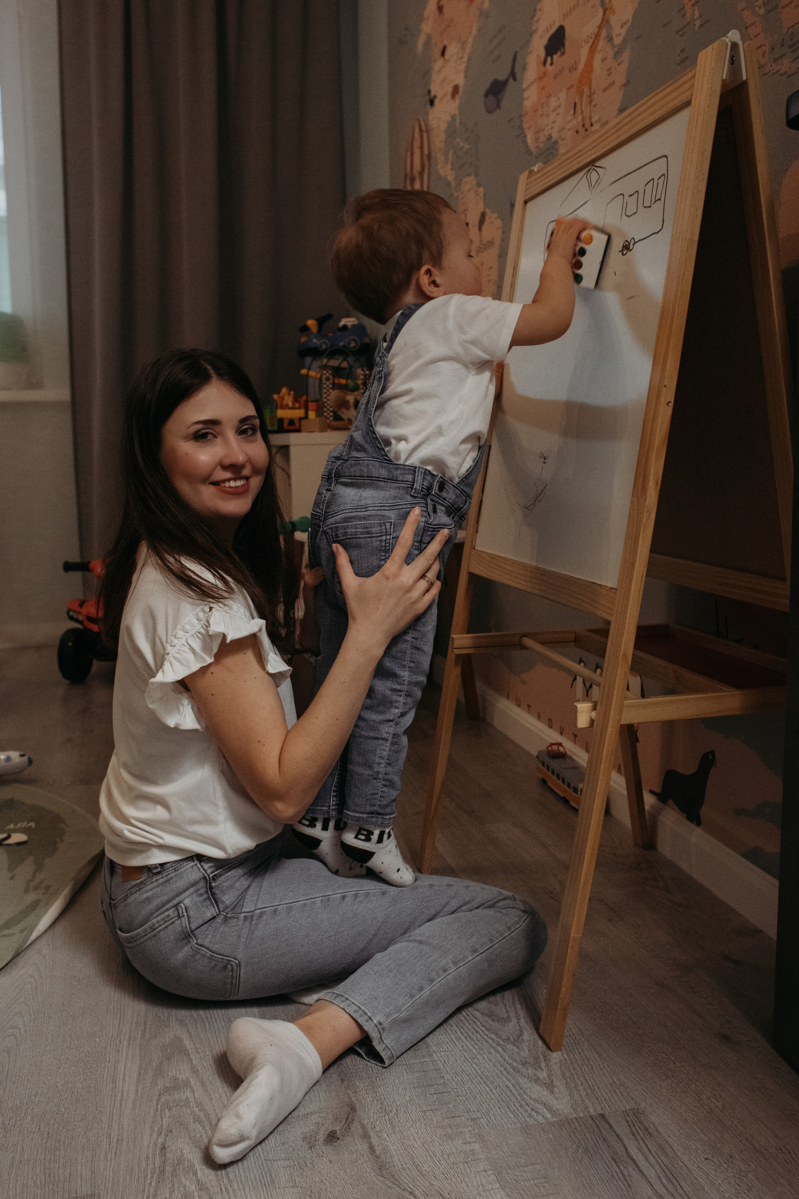 Готовим с малышом. Семейный фотограф в Санкт-Петербурге Ева Маркова