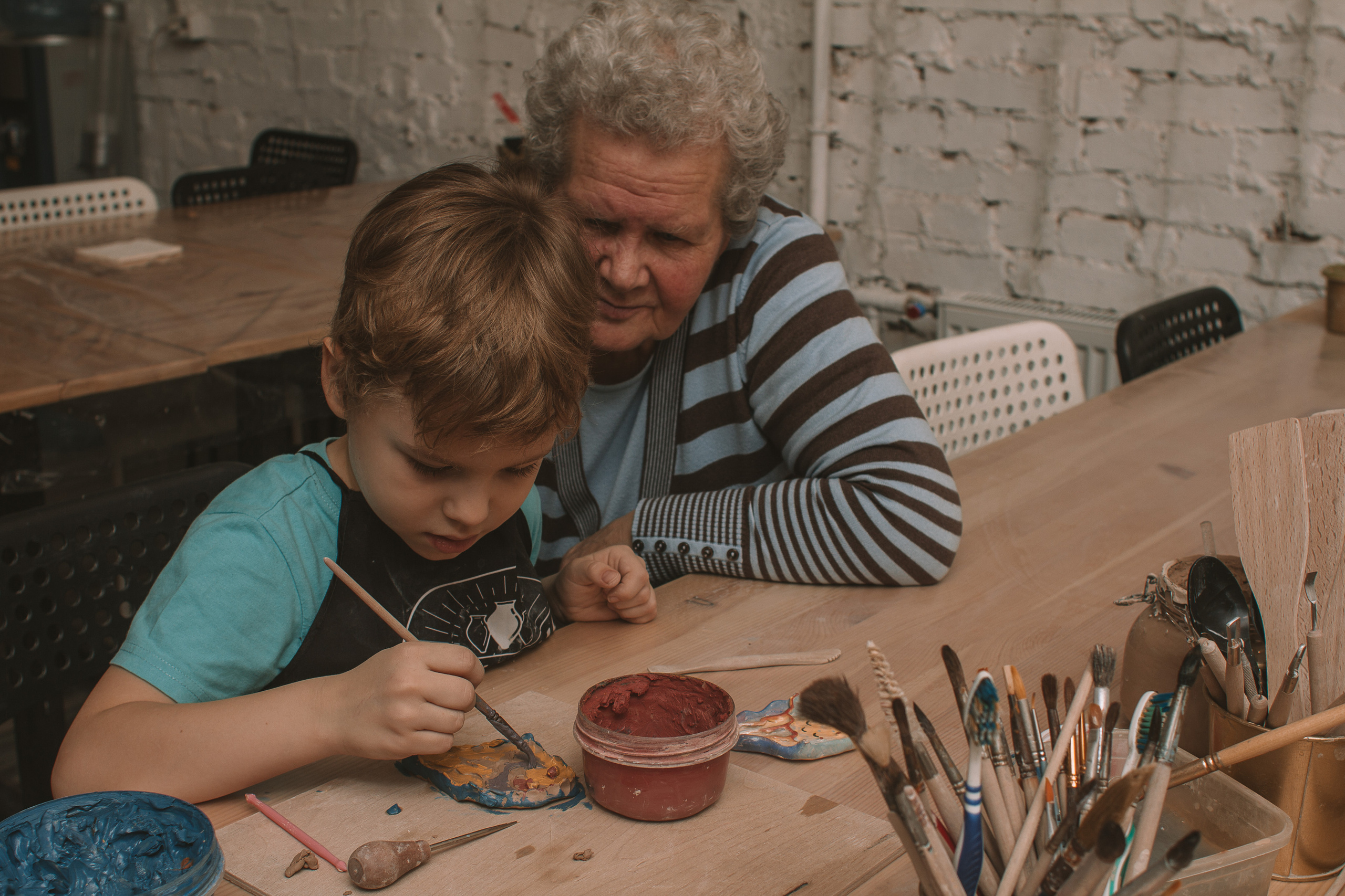 Гончарная студия номер № 1. Семейный фотограф в Санкт-Петербурге Ева Маркова