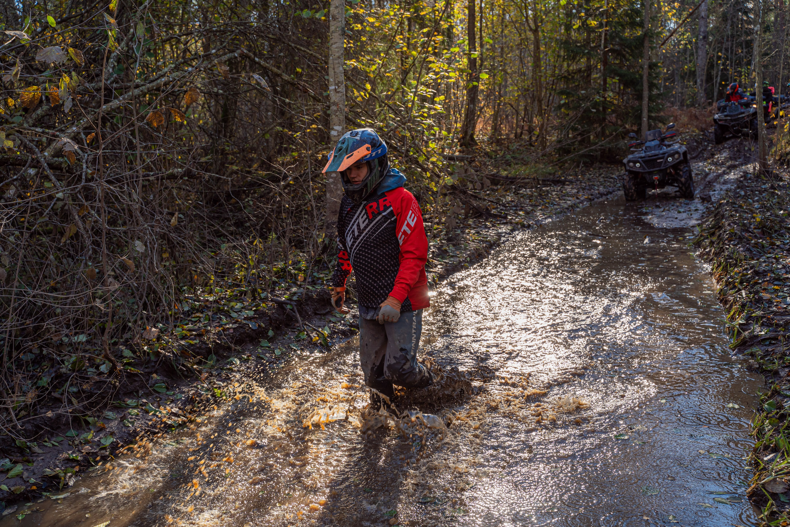 Квадровыезд- фоторепортаж Псковская область. Свадебный, семейный, портретный, репортажный фотограф в Санкт-Петербурге