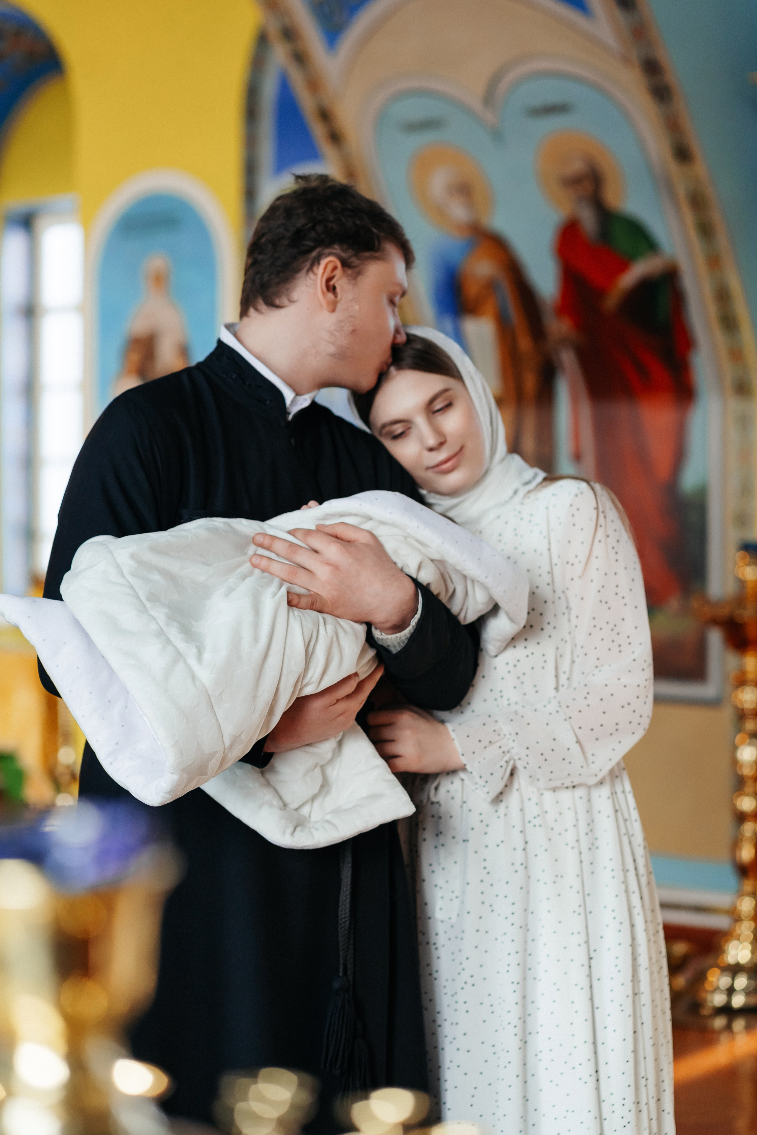 Фотосъемка крещения. Фотограф Ким Наталья в Красноярске