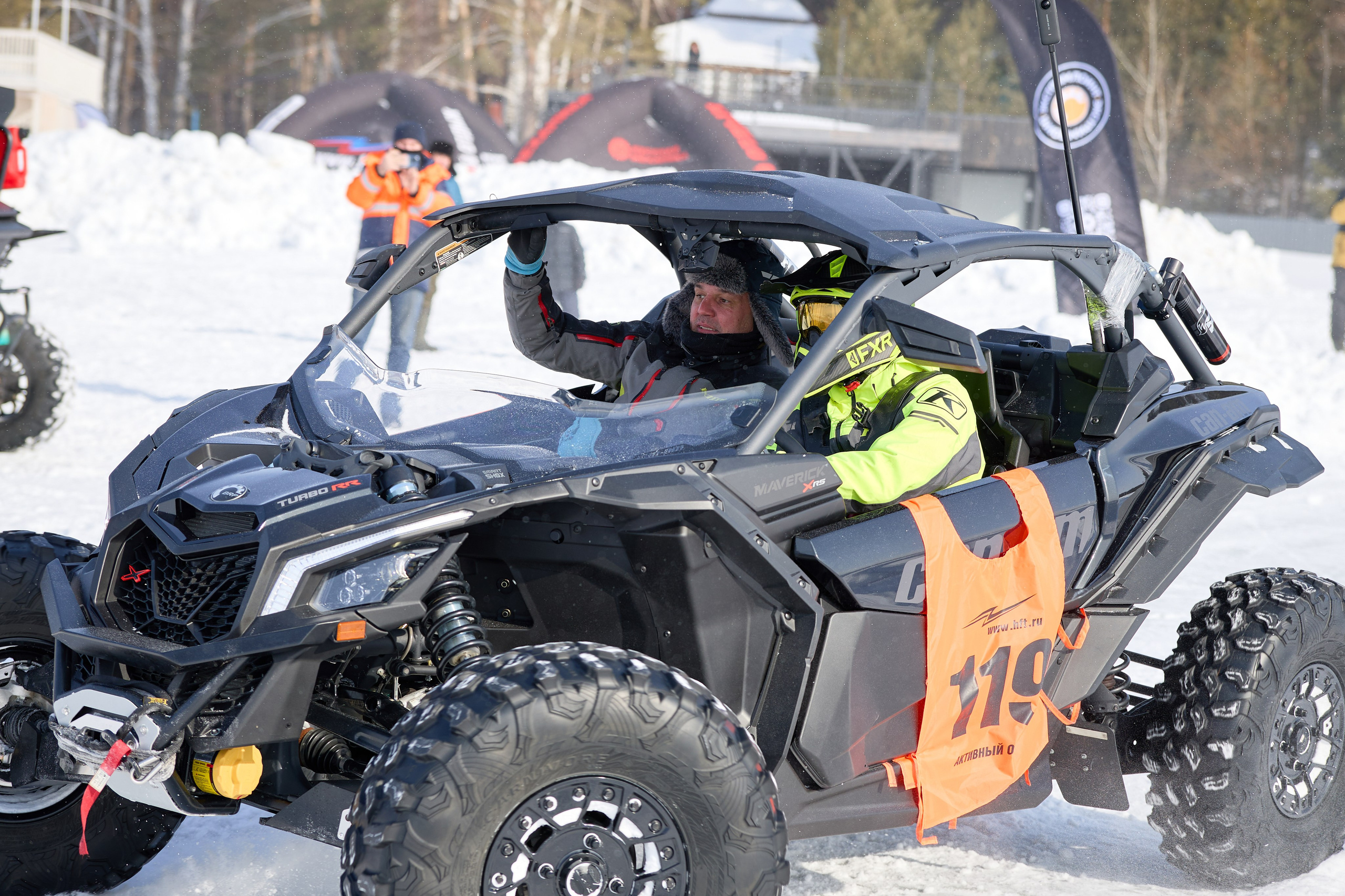 Топим Лёд — 2026. Соревнования на квадроциклах. Фотограф в Новосибирске Алена Скокова