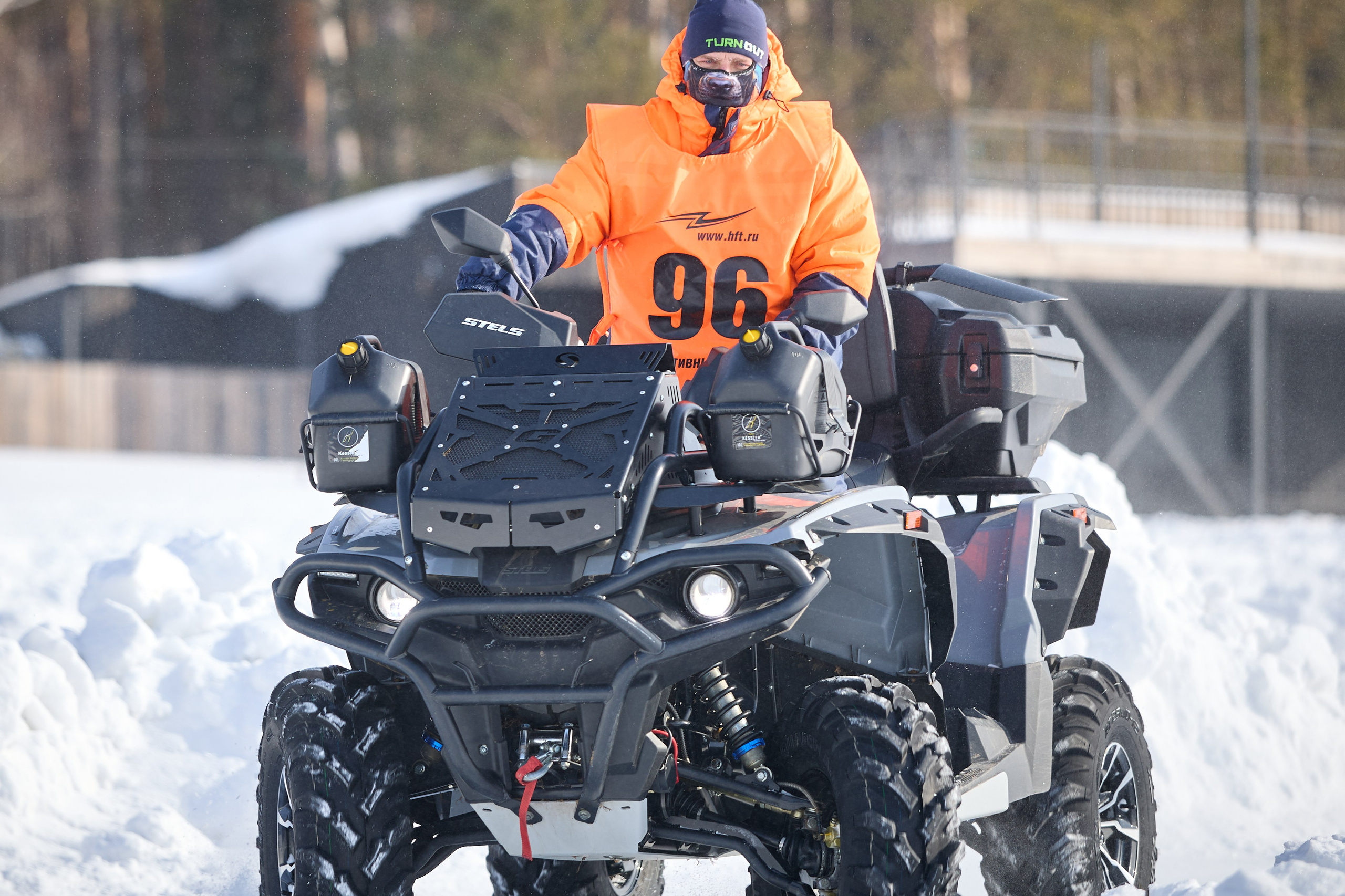 Топим Лёд — 2026. Соревнования на квадроциклах. Фотограф в Новосибирске Алена Скокова