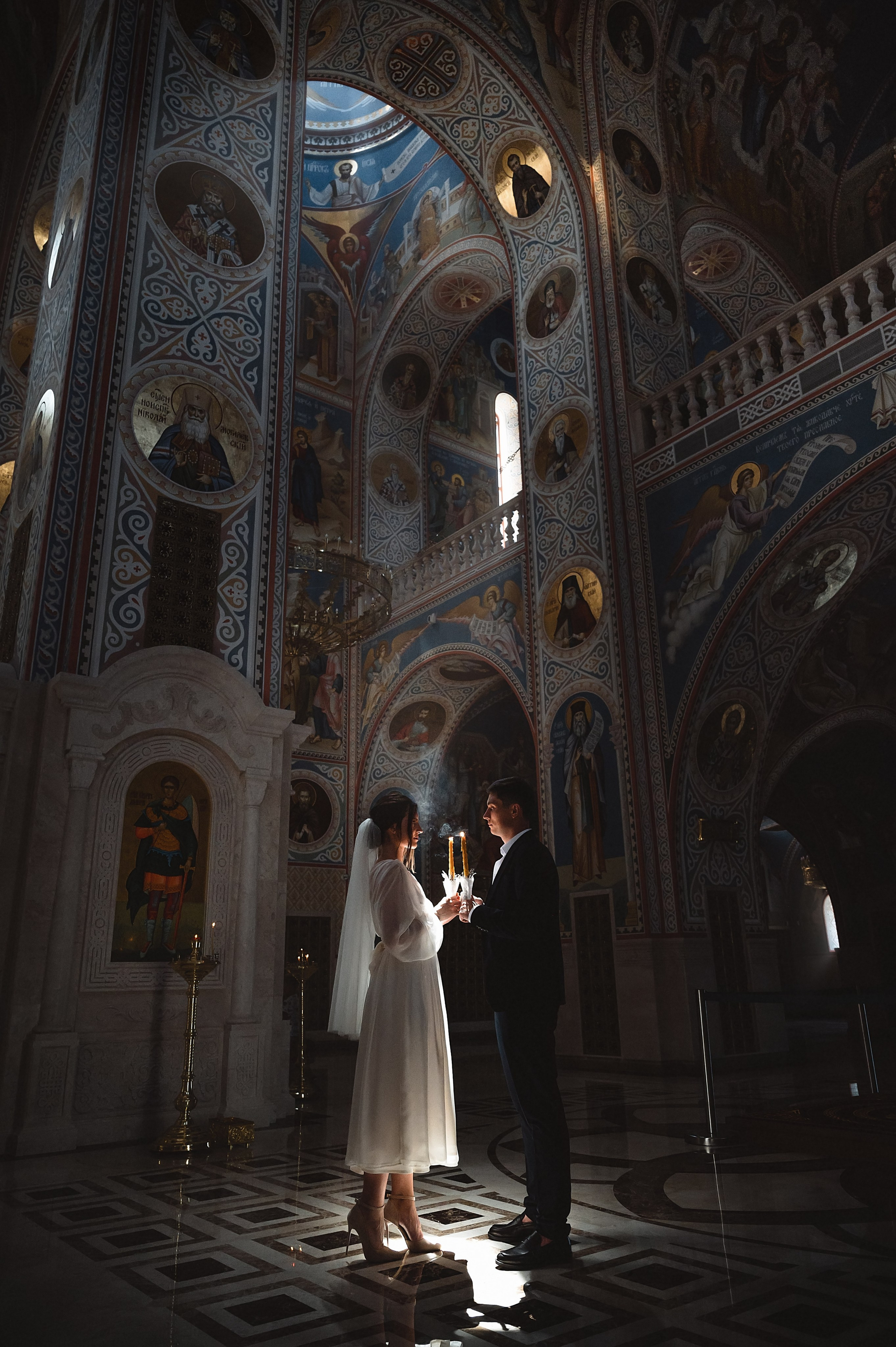 Фотограф на венчание Оксана Крапивницкая. Собор Андрея Первозванного, г. Геленджик