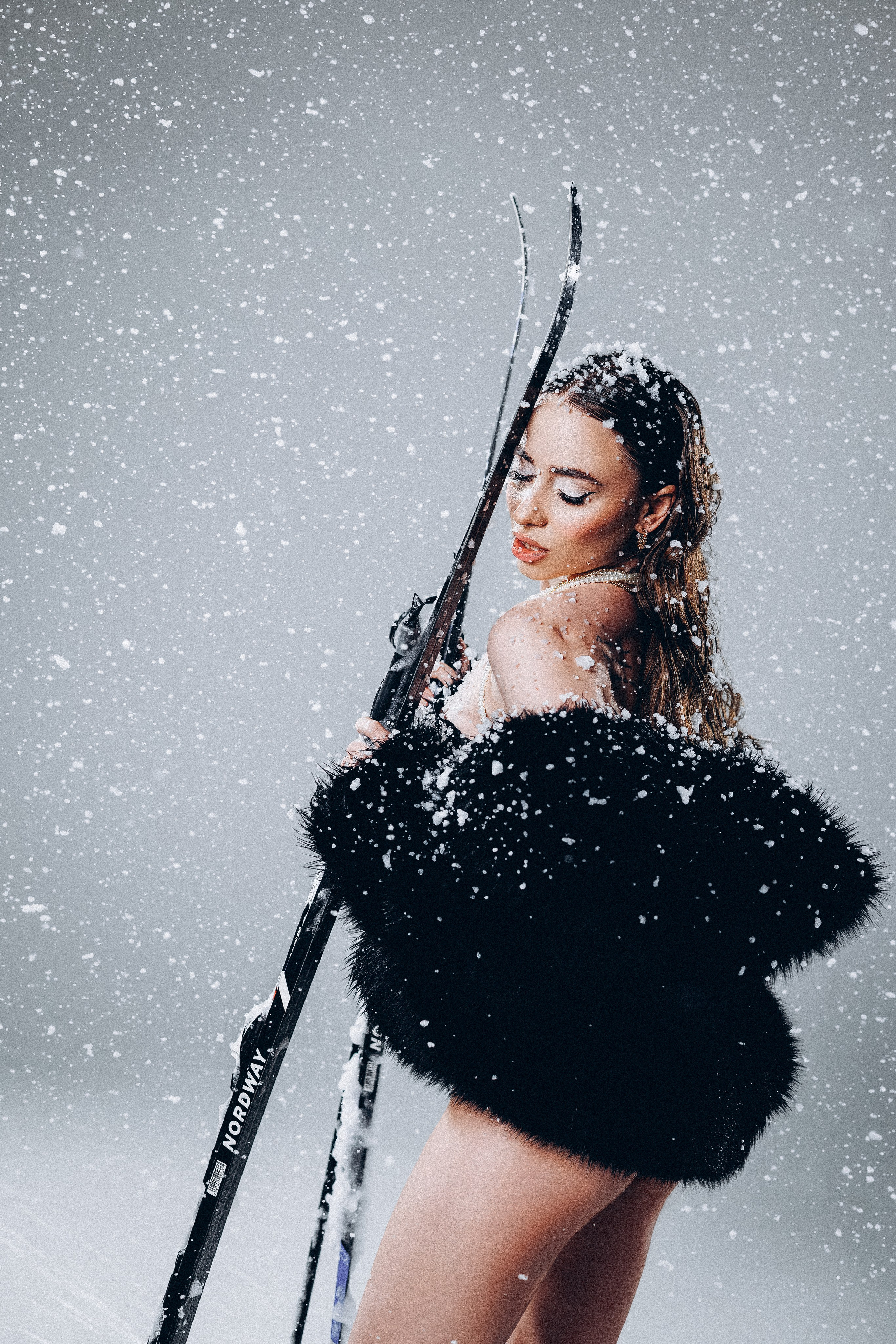 Женский портрет в студии. Фотограф Минск