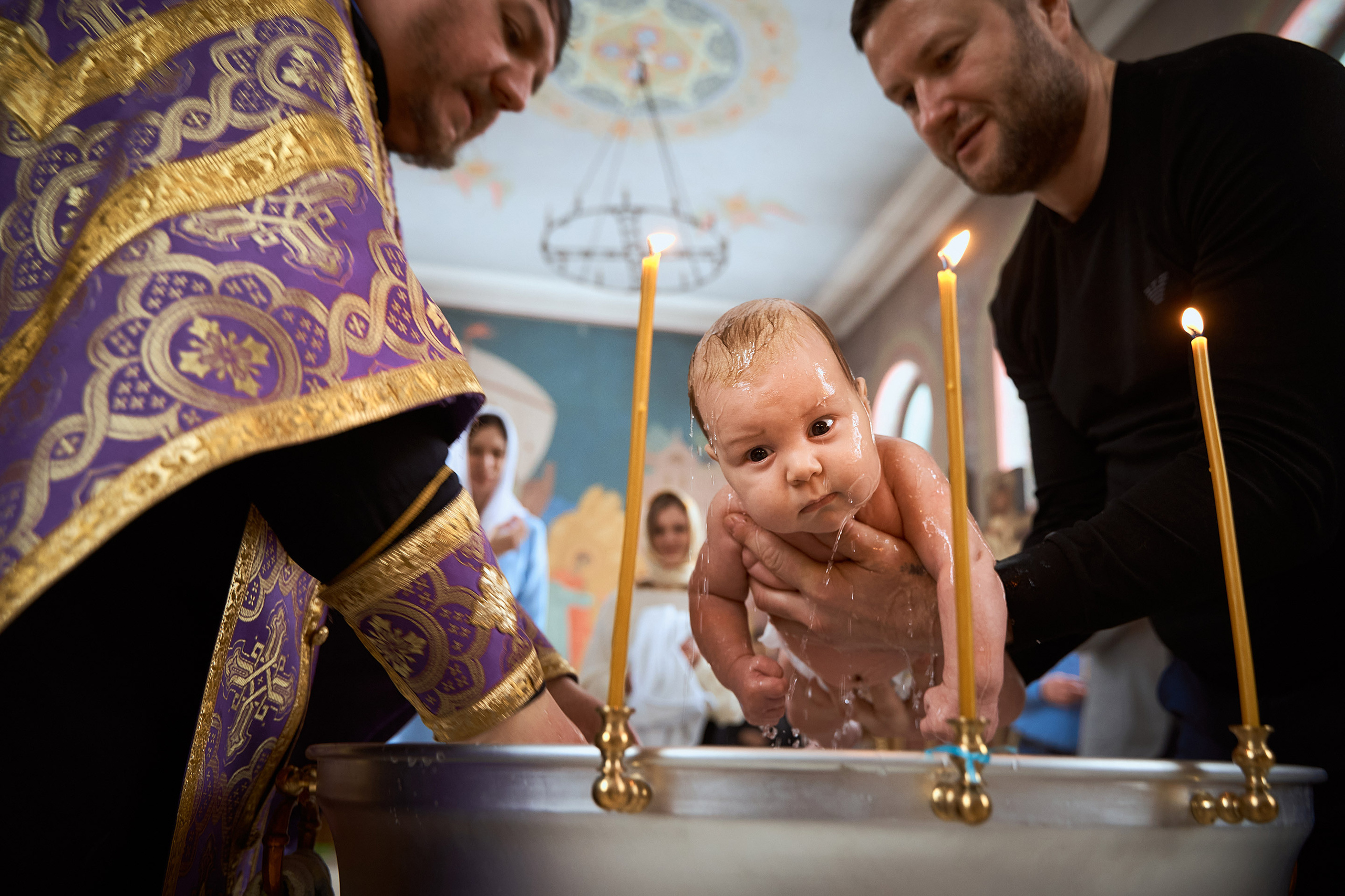 Артем Ракаев, крещение, съемка крещения, Кронштадт, крещение в Кронштадте, фотограф на крещение