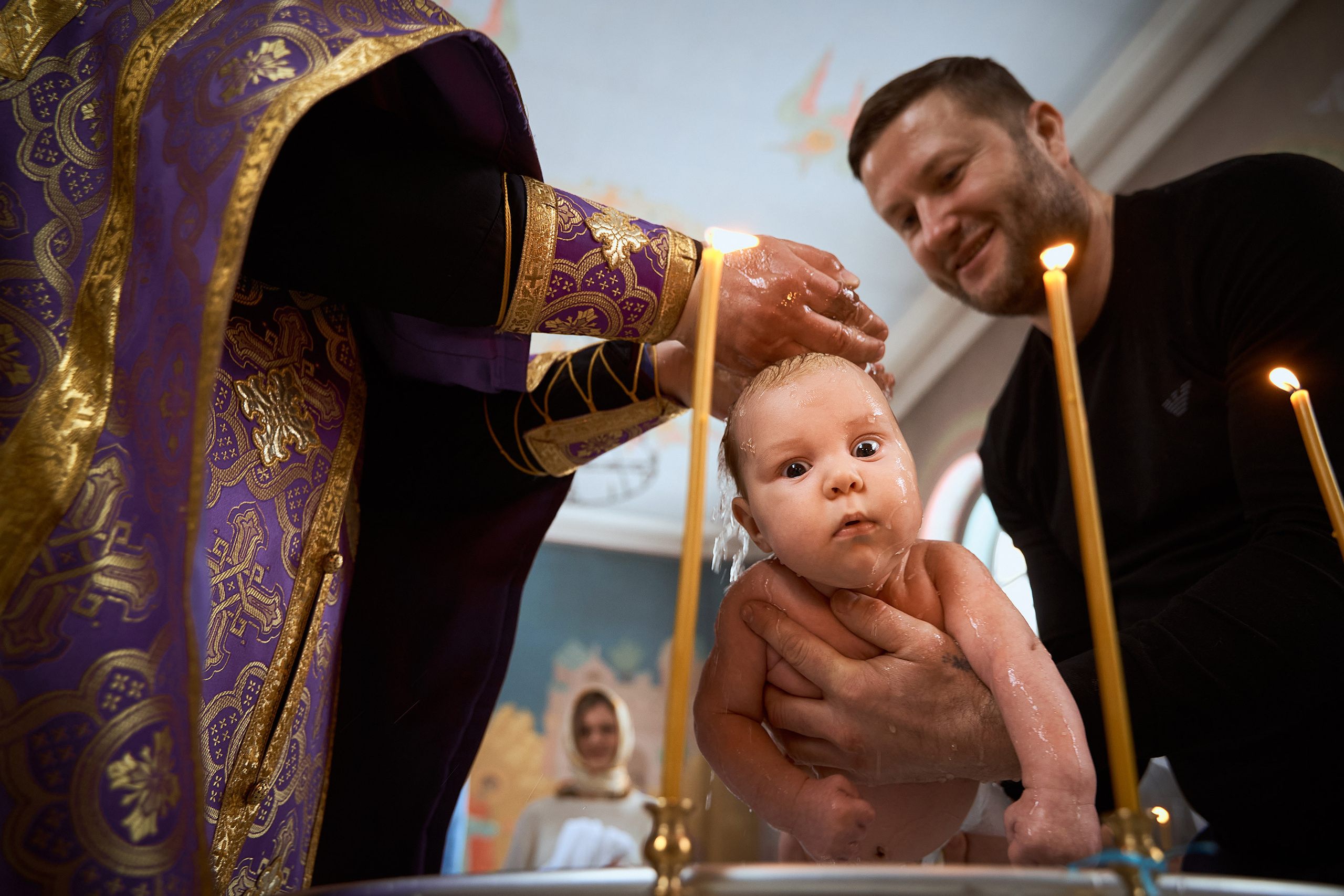 Артем Ракаев, крещение, съемка крещения, Кронштадт, крещение в Кронштадте, фотограф на крещение