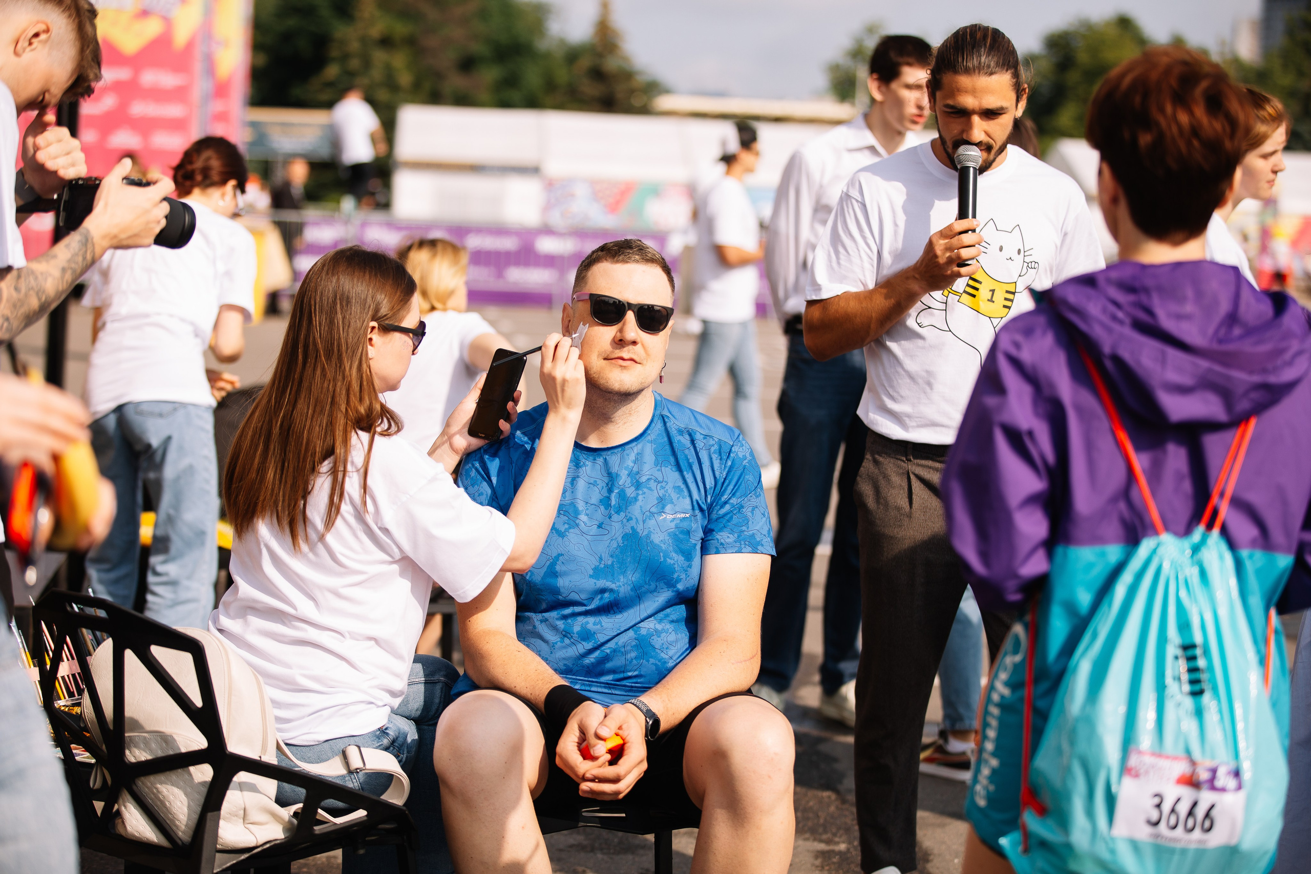 Красочный забег. Свадебный Семейный Репортажный фотограф в Москве