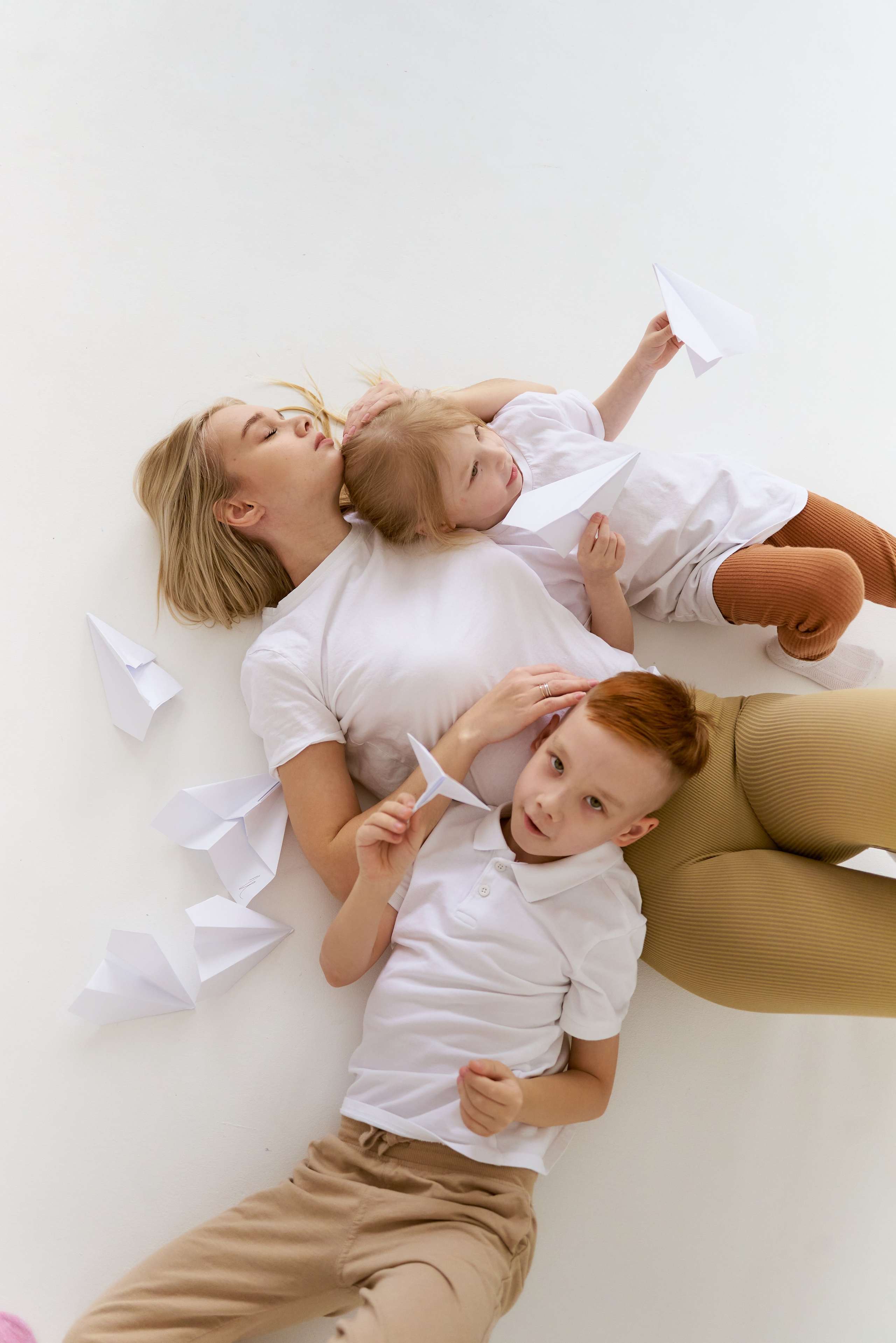 семейная фотосессия в студии