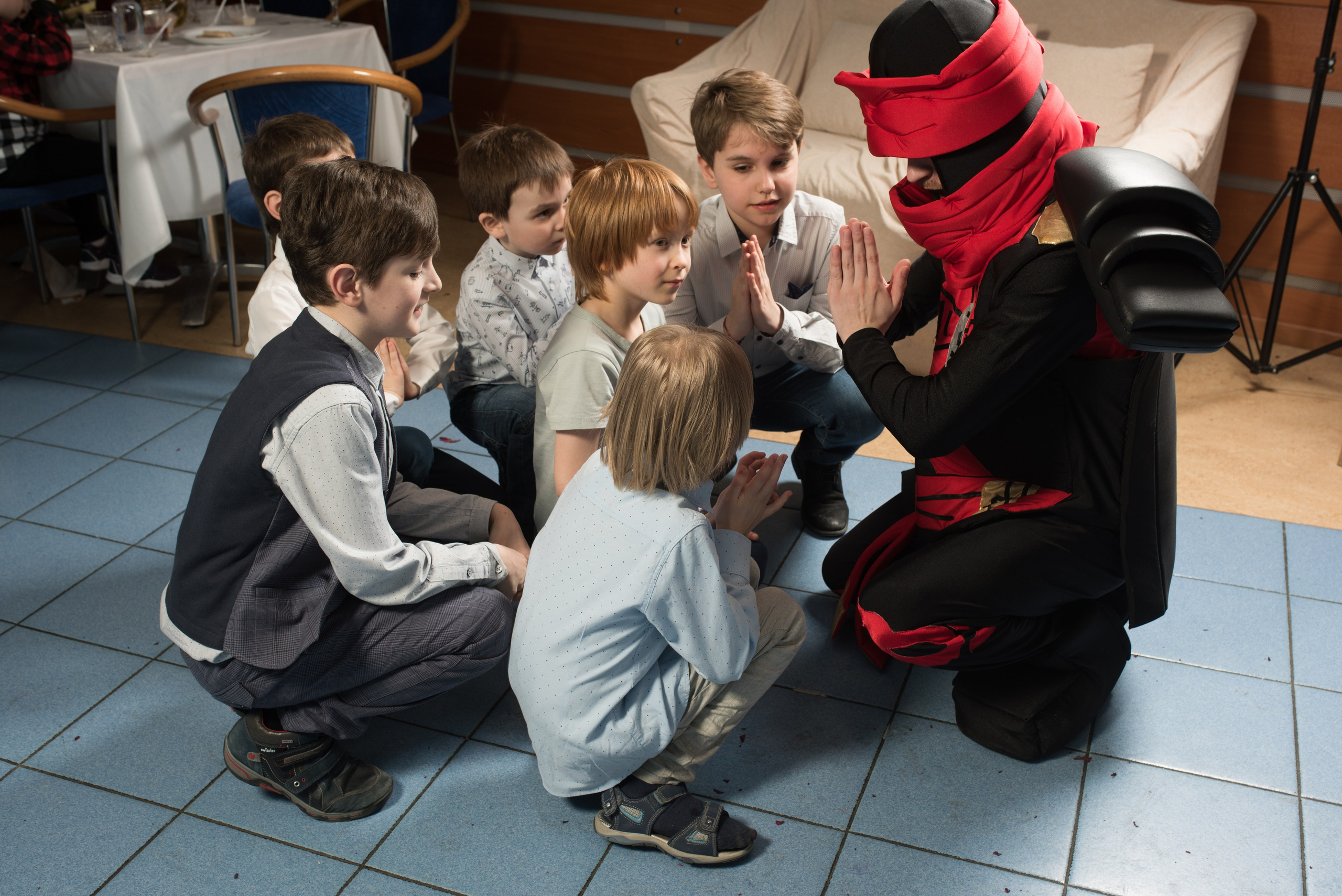 Детский праздник. Фотограф Андрей Зикеев, фотостудия AzArt Studio в Москве