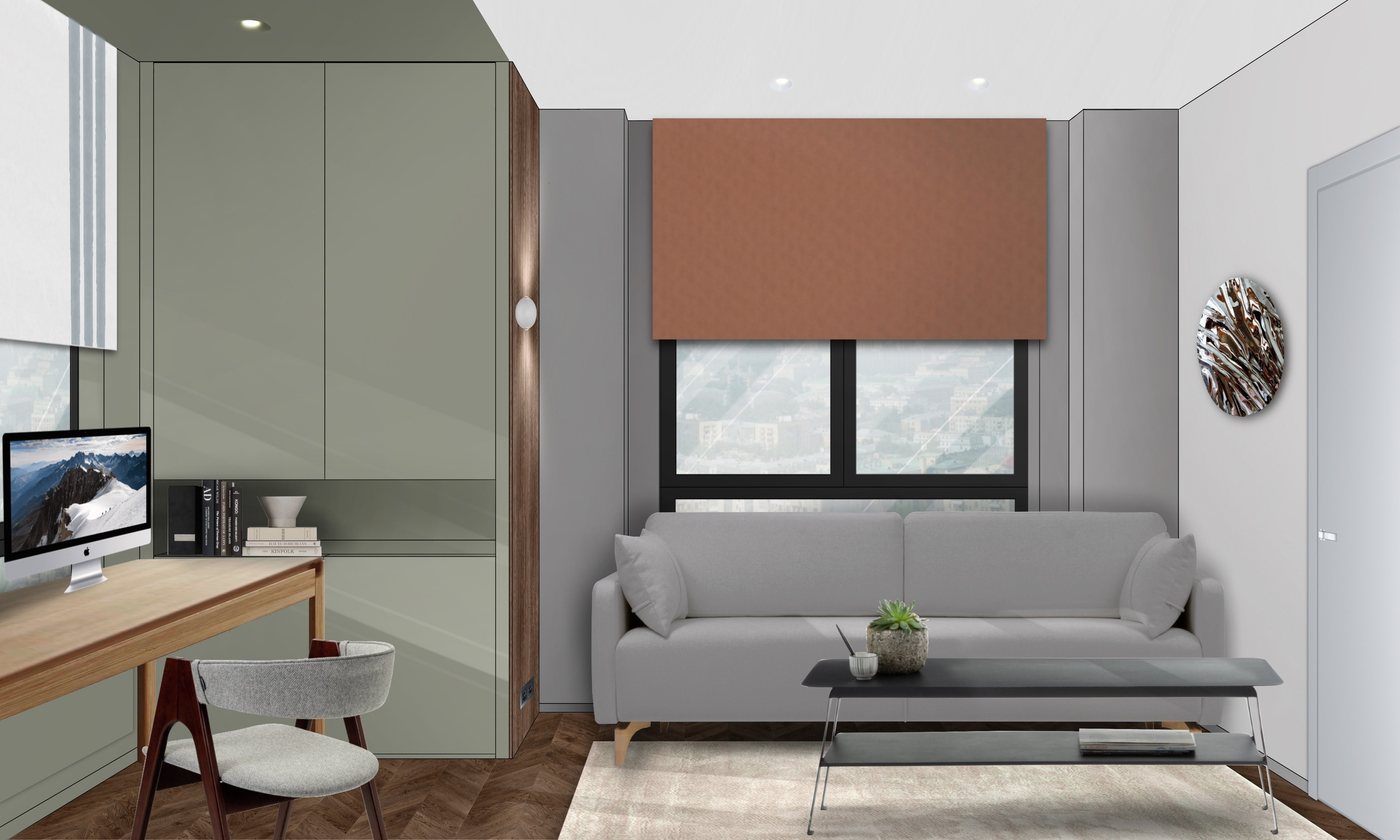 Квартира (дизайнер Елена Яушкина). Дизайн интерьеров по всему миру