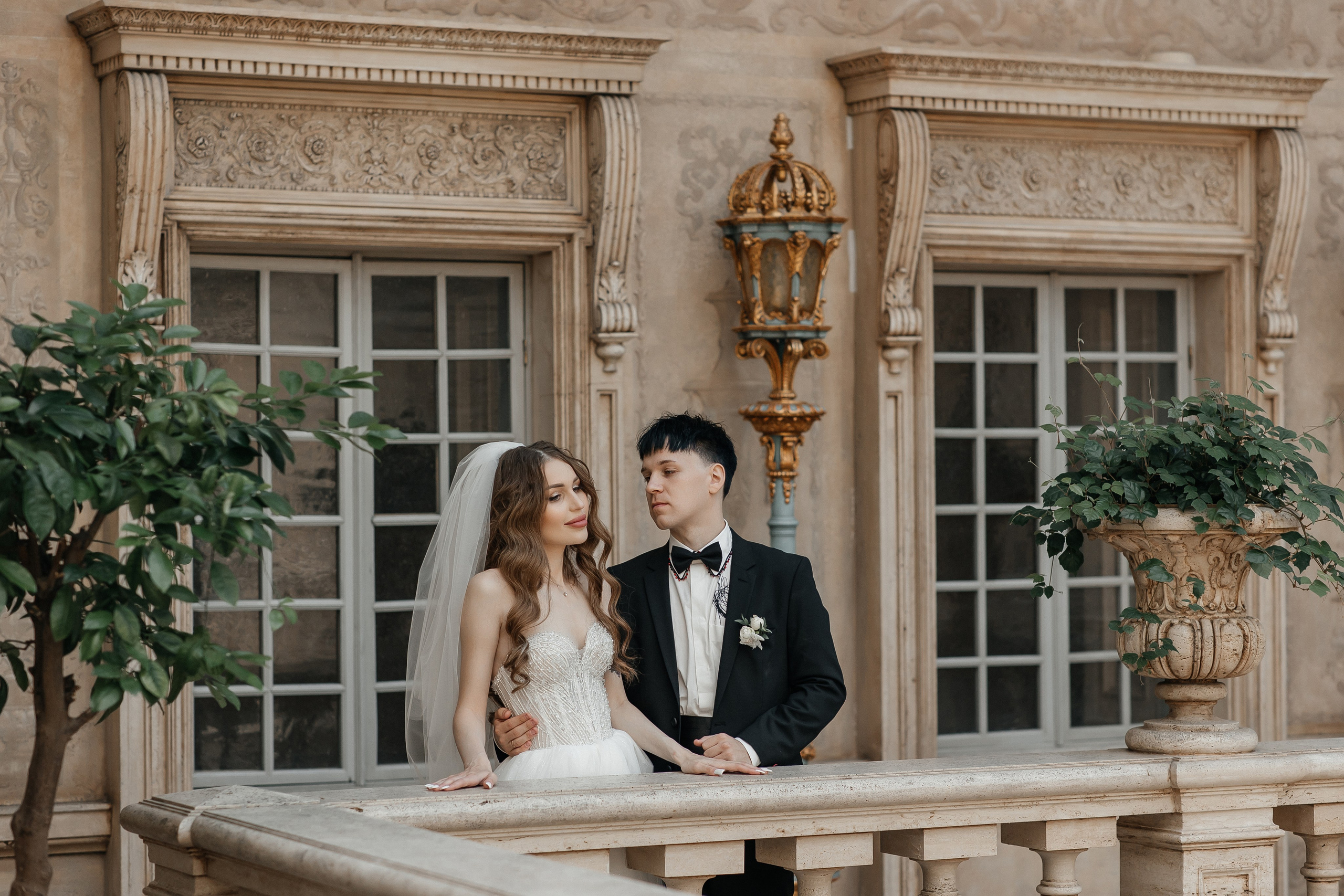 Свадебная фотосессия в ресторане Турандот