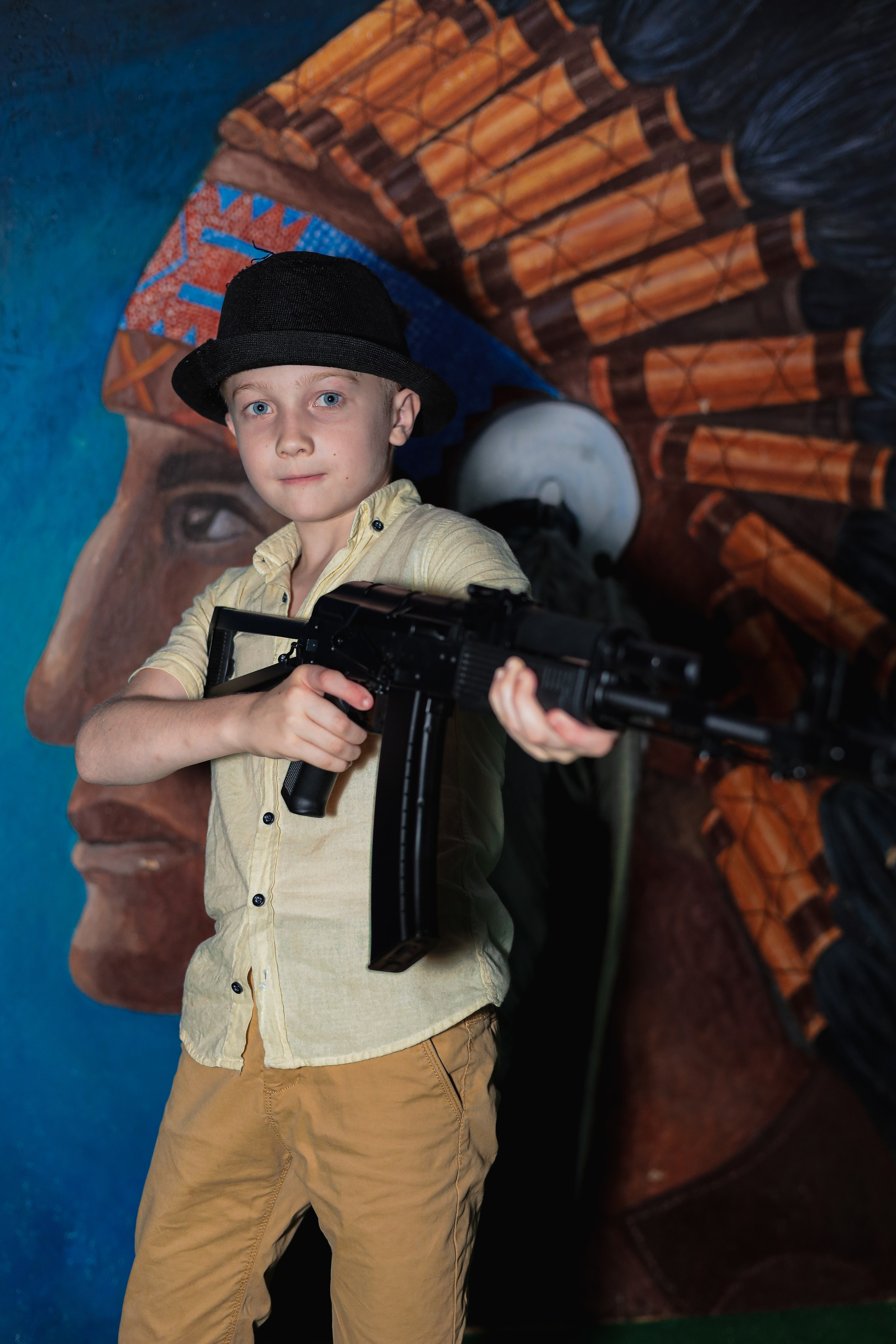 День рождение в стрелковом клубе. Фотограф Надршина Лилия