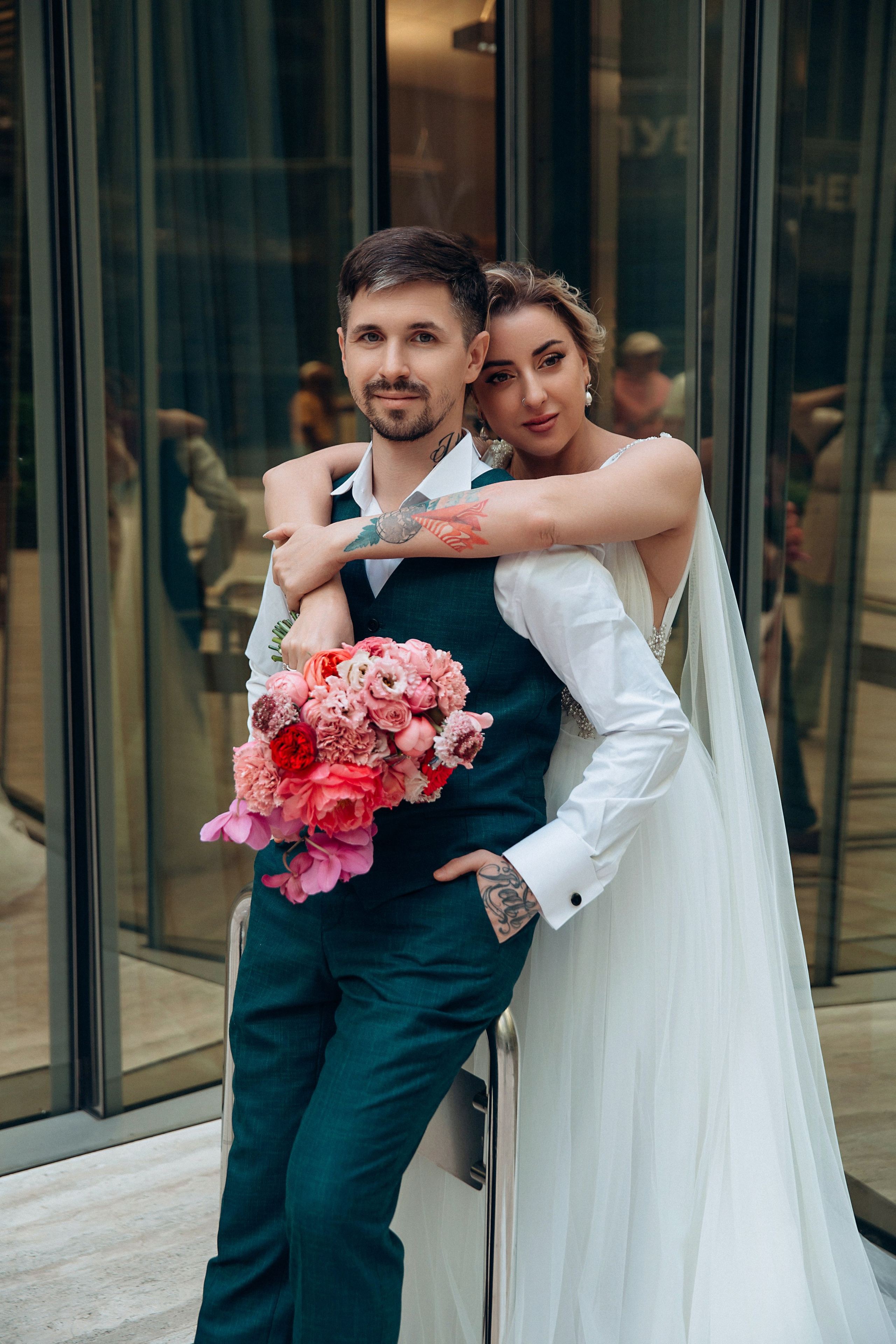 Неоновая свадьба. Свадебный фотограф в Санкт-Петербурге Вика Стукачева