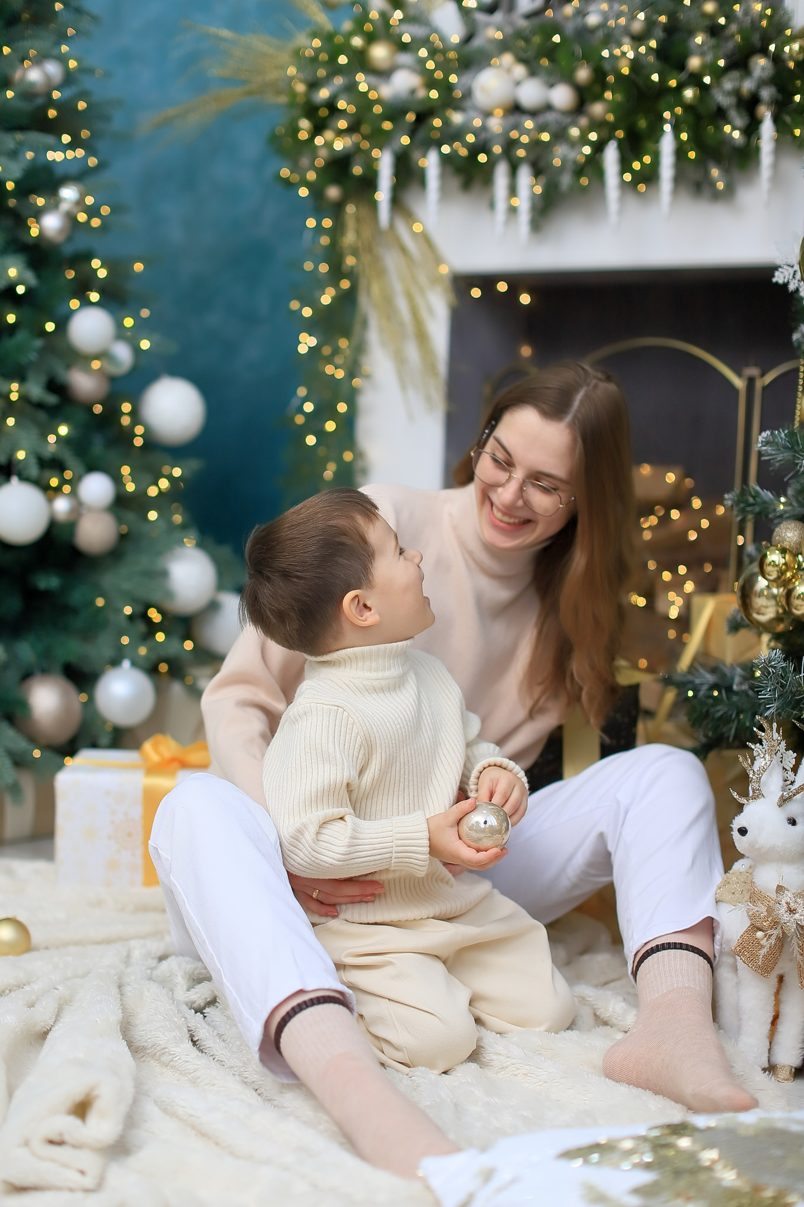 Семейные фотосессии в интерьере. Интерьерная фотостудия Toffee Studio