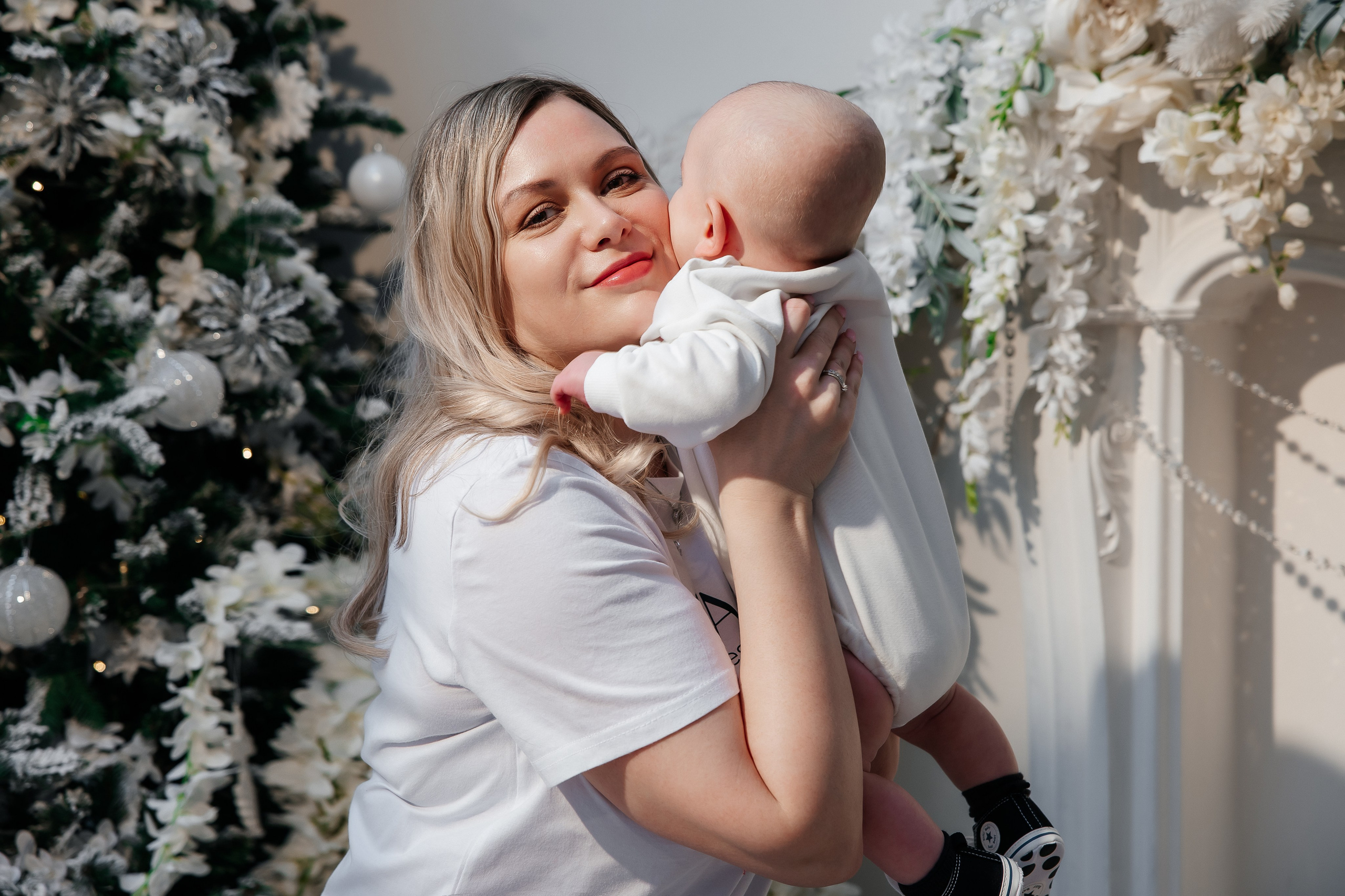 Семейная фотосессия: Первый Новый год. Свадебный и семейный фотограф в Москве Красинская Мария