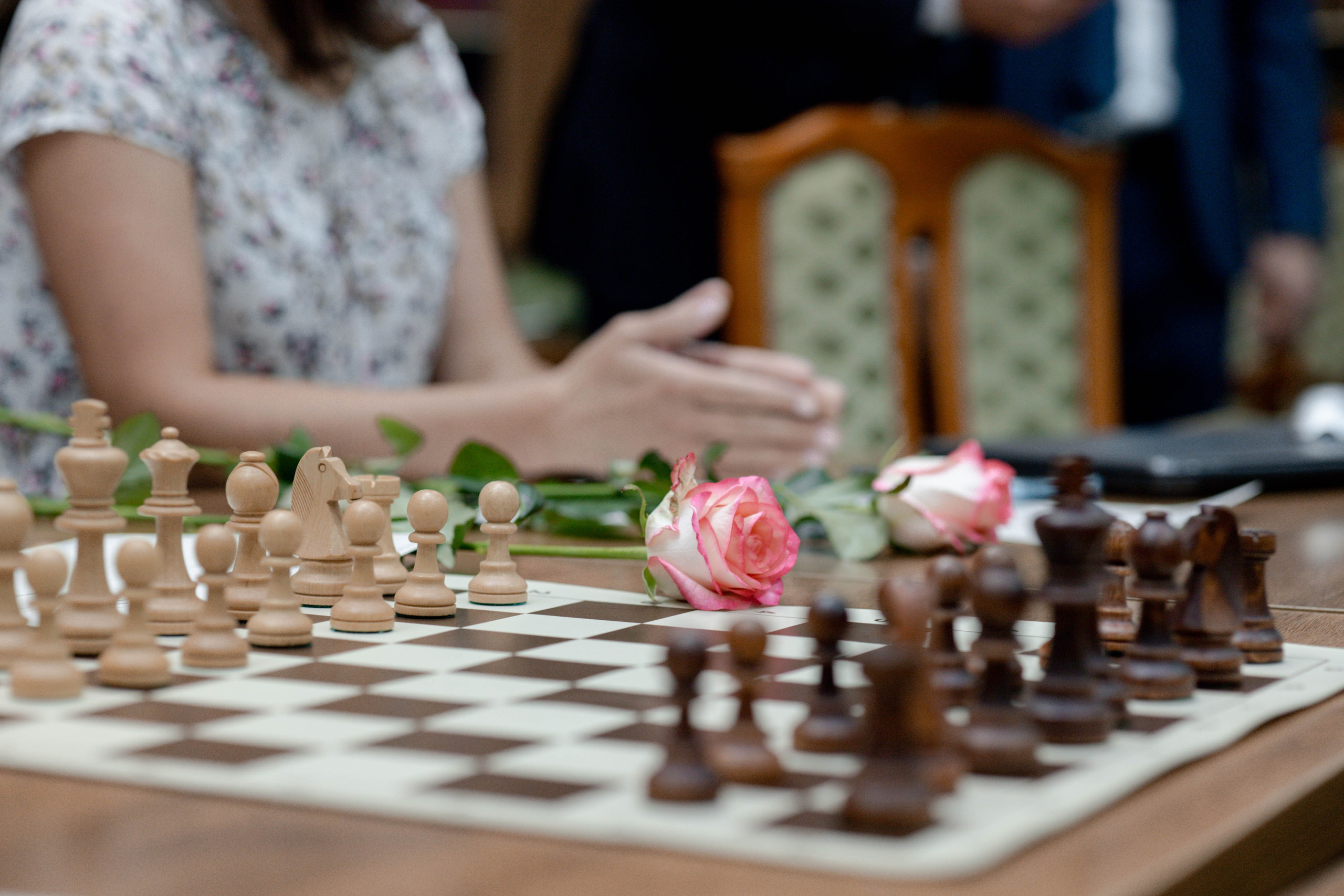 Награждение шахматной федерации