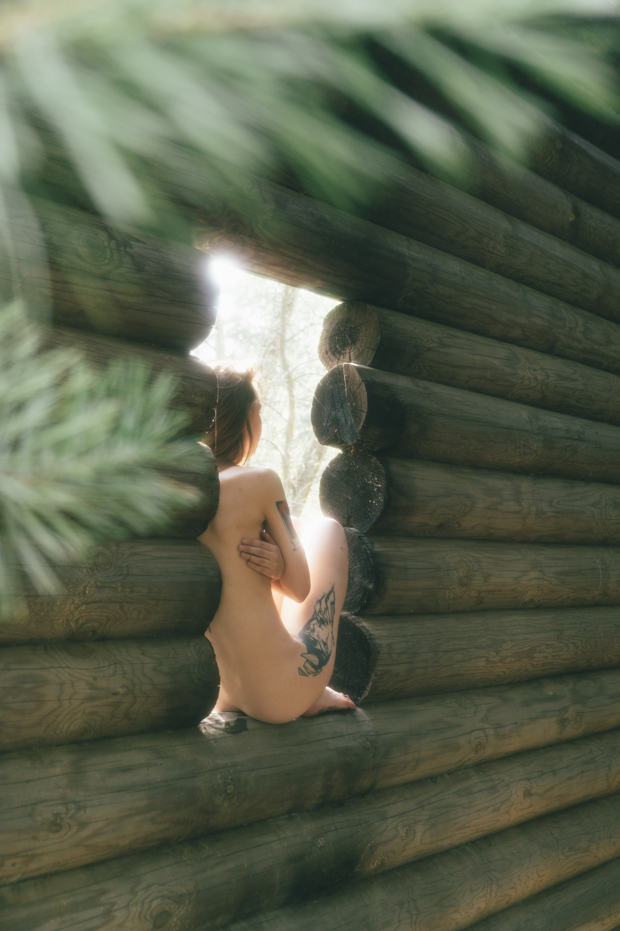 Анастасия. Лес. Дмитрий Пропадалин, Нейрофотография