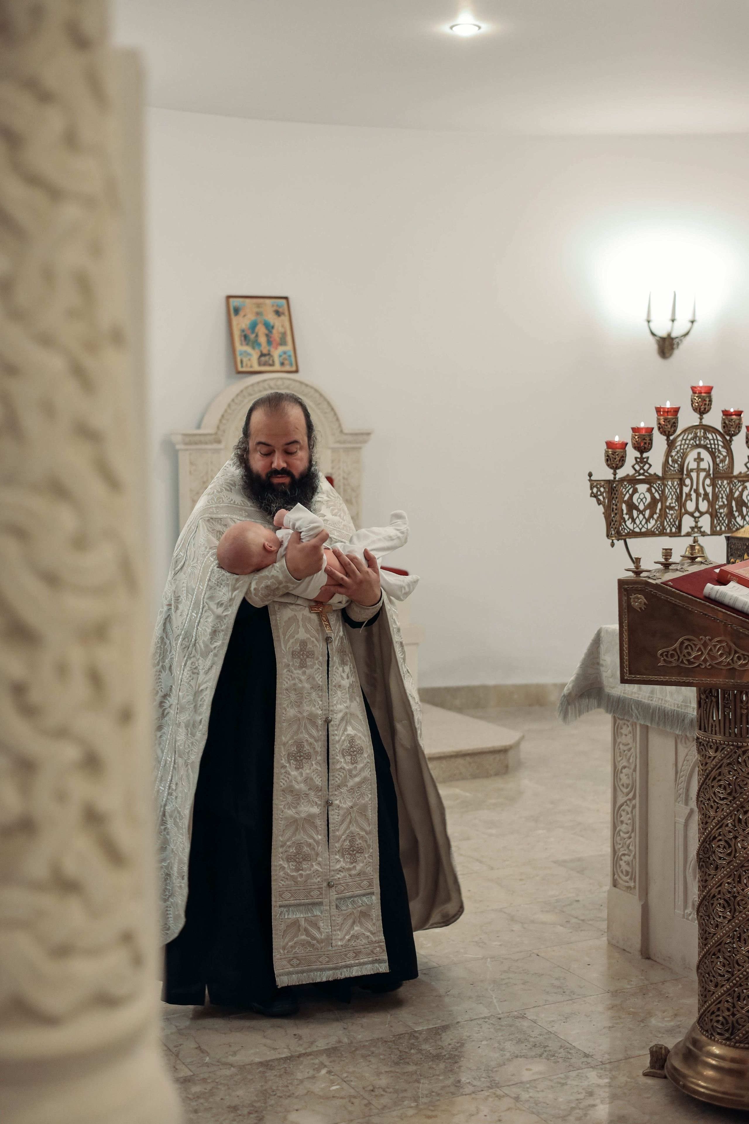 Крещение Сергия. Артеменкова Анна Фотограф