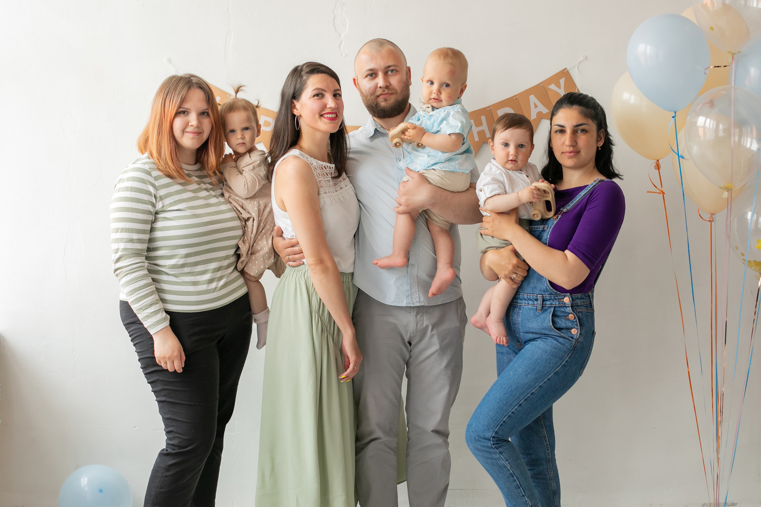 Фотосессия на 1 годик. Семейный и детский фотограф