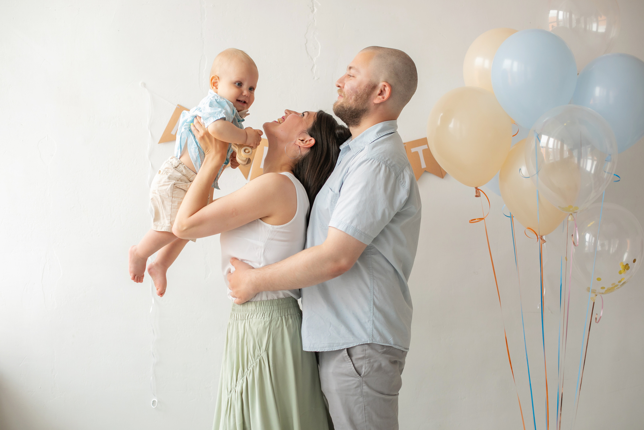 Фотосессия на 1 годик. Семейный и детский фотограф