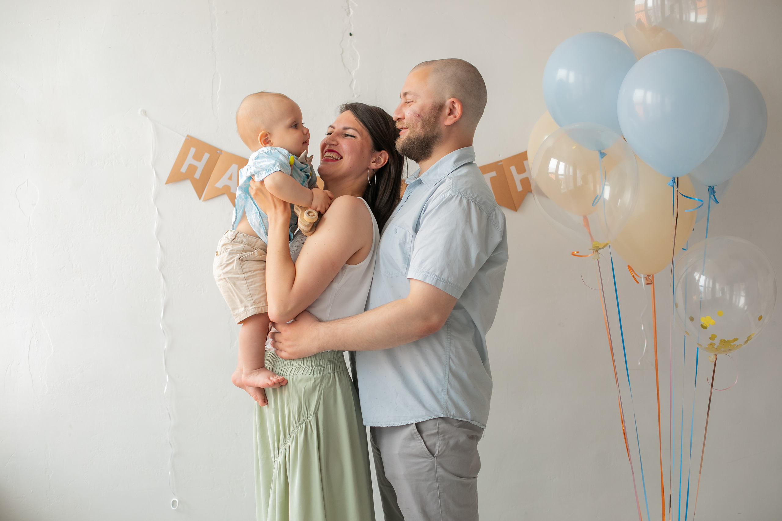 Фотосессия на 1 годик. Семейный и детский фотограф