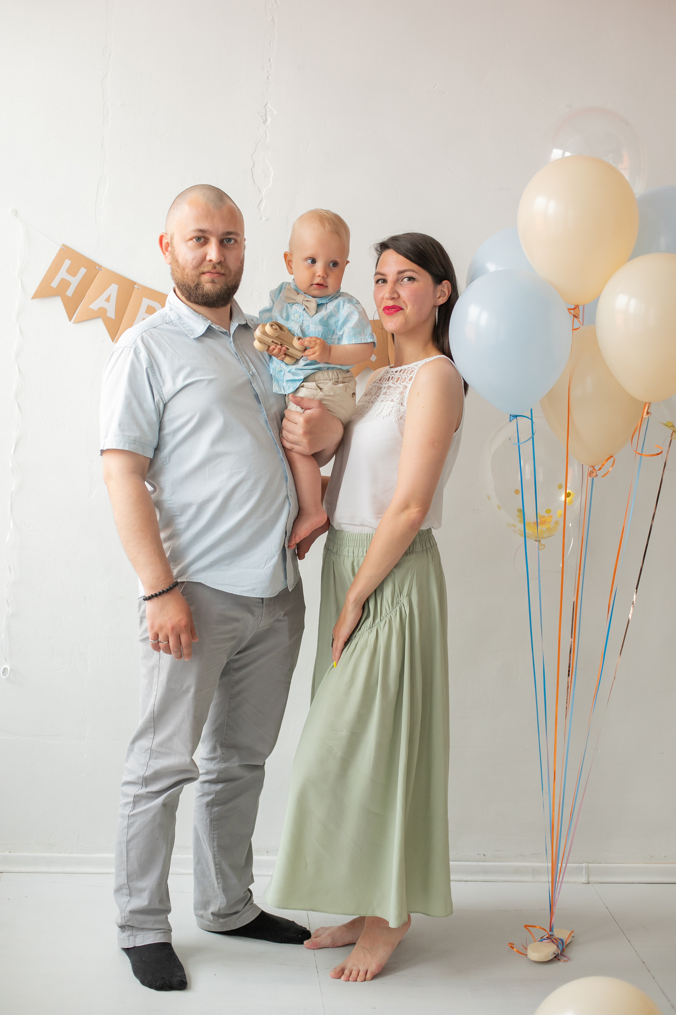 Фотосессия на 1 годик. Семейный и детский фотограф