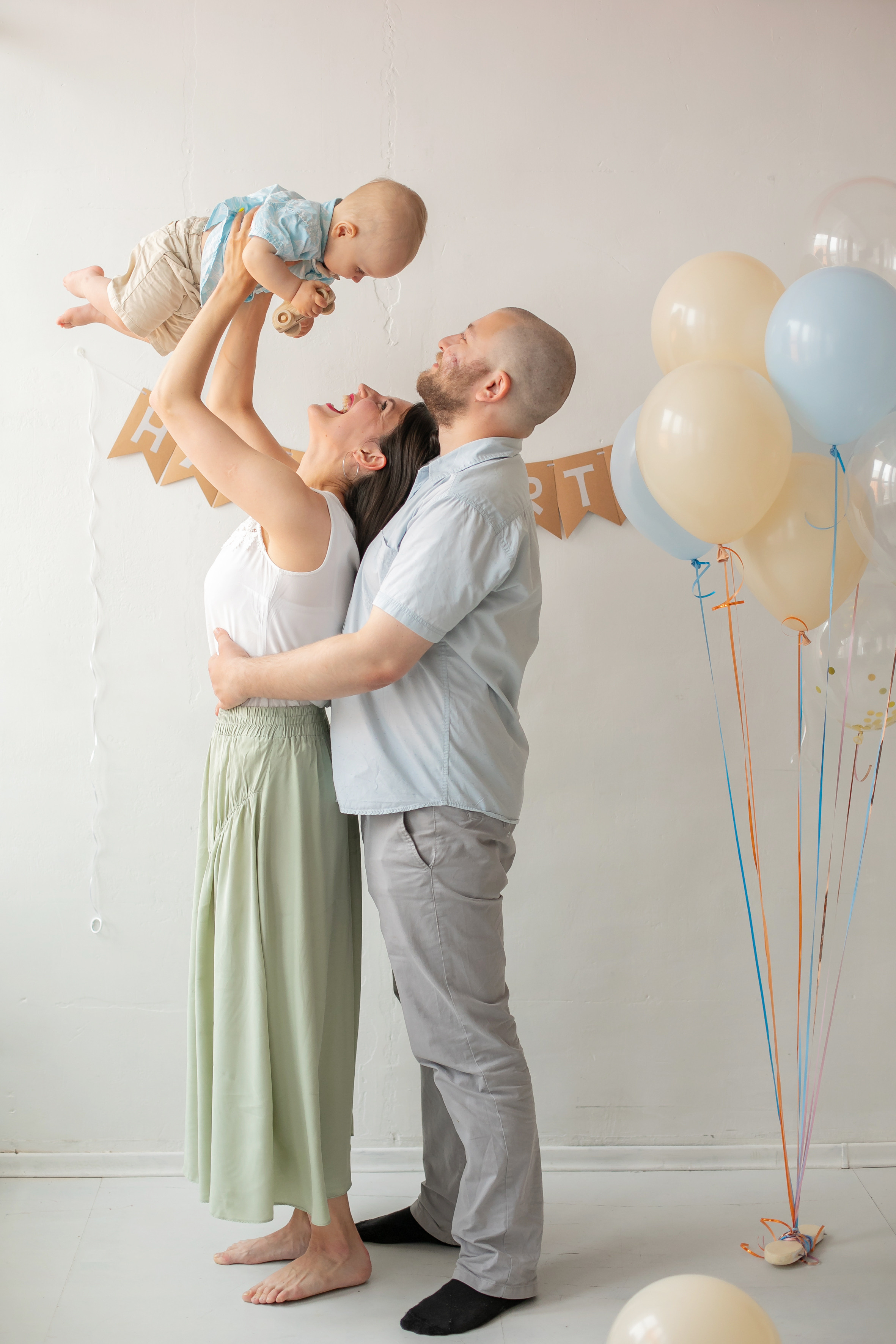 Фотосессия на 1 годик. Семейный и детский фотограф