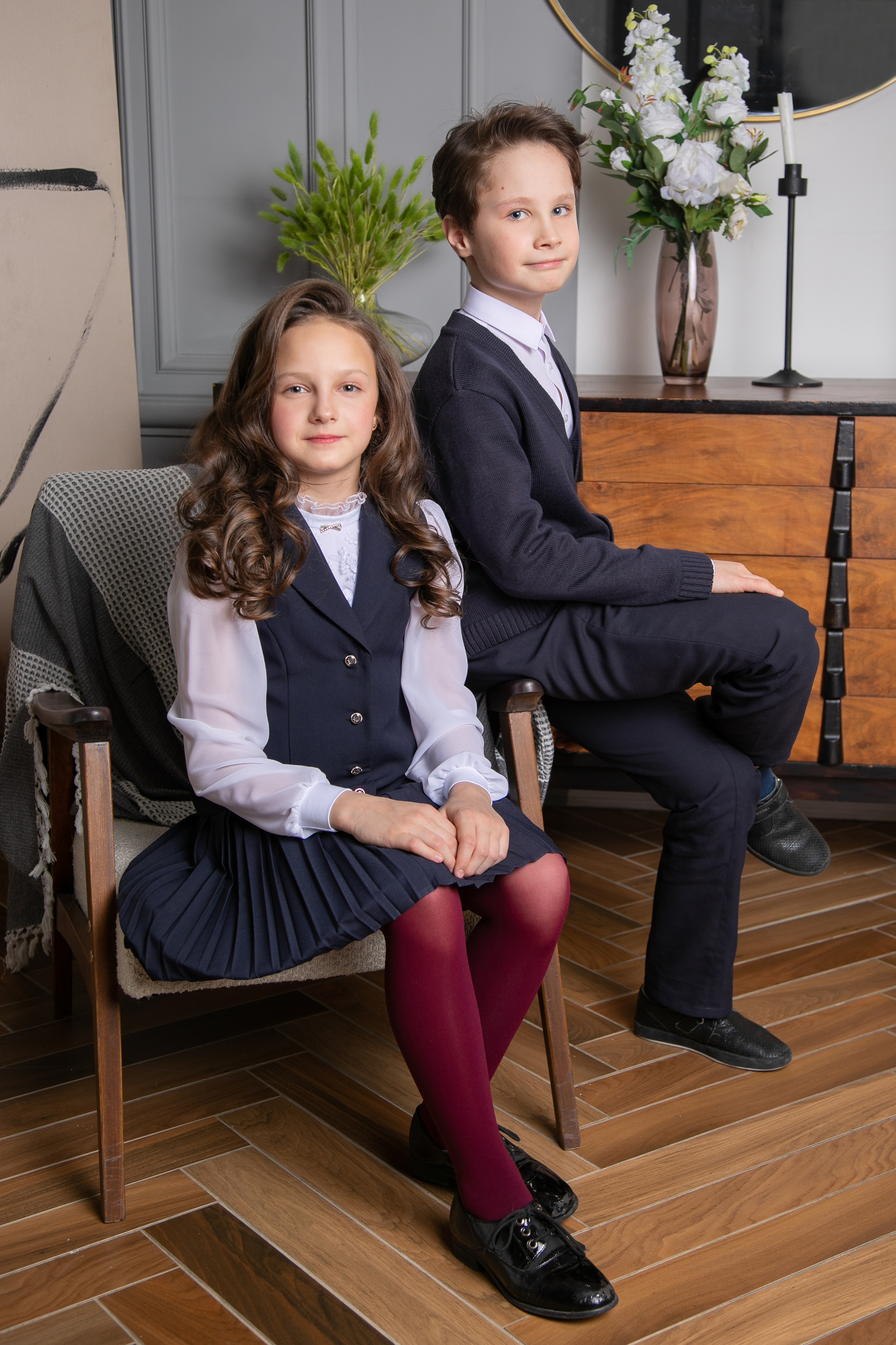 Одежда_школьная форма. Семейный и детский фотограф