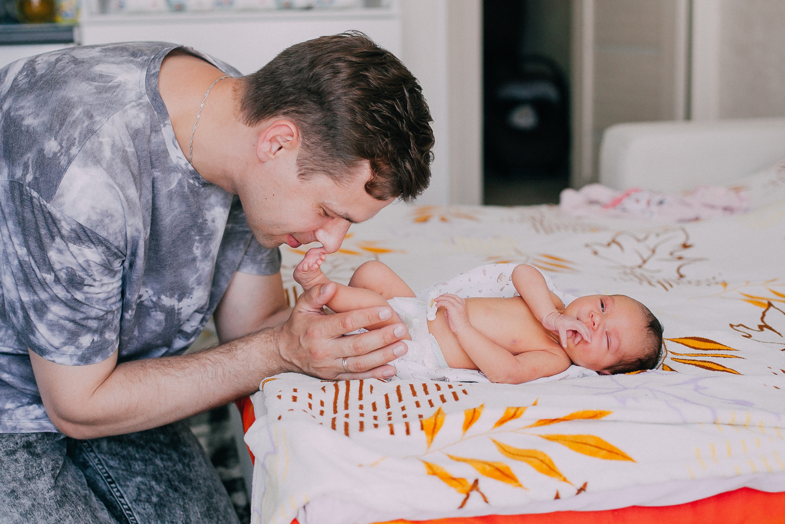 Встреча из роддома.Вера. Семейный и детский фотограф