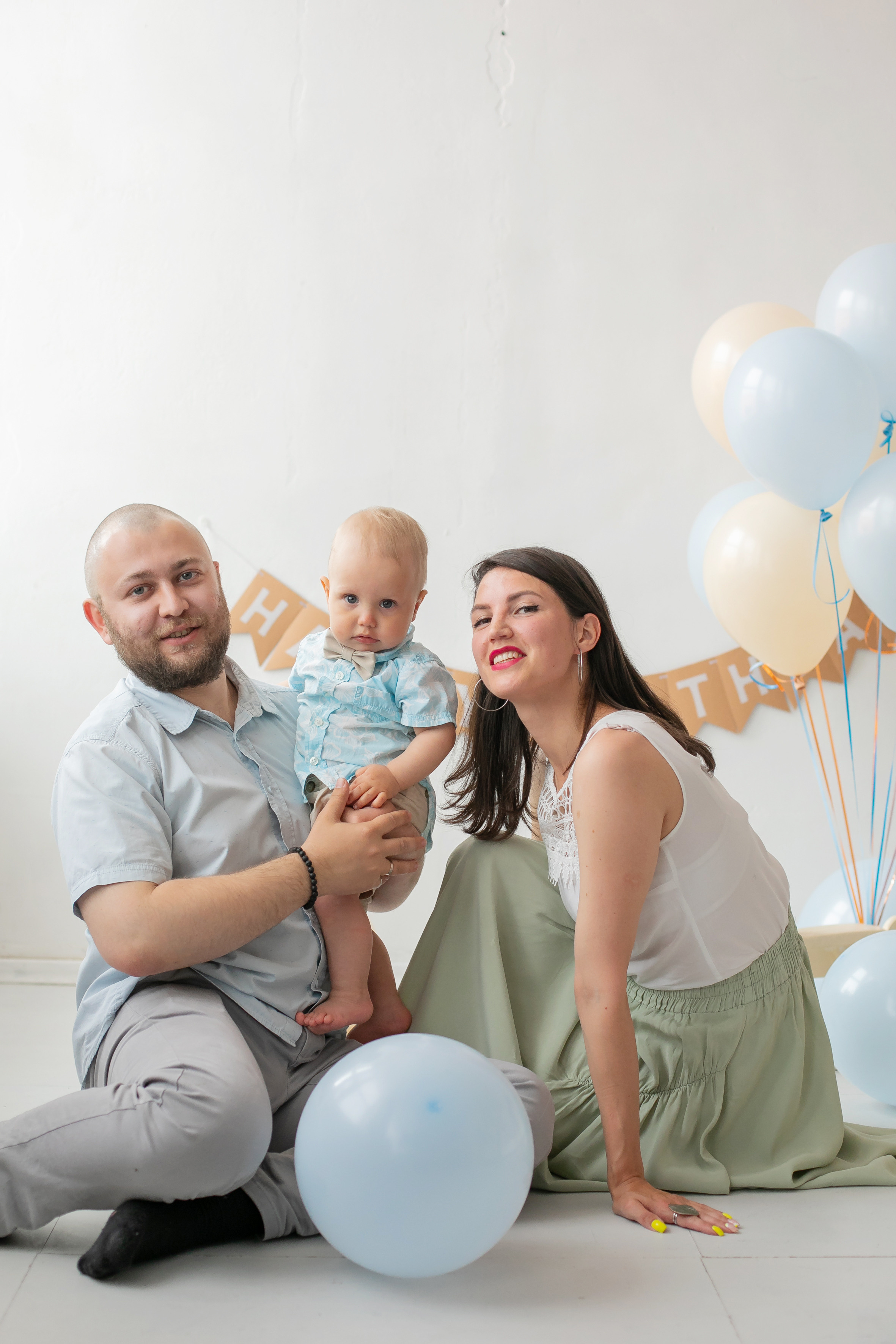 Фотосессия на 1 годик. Семейный и детский фотограф