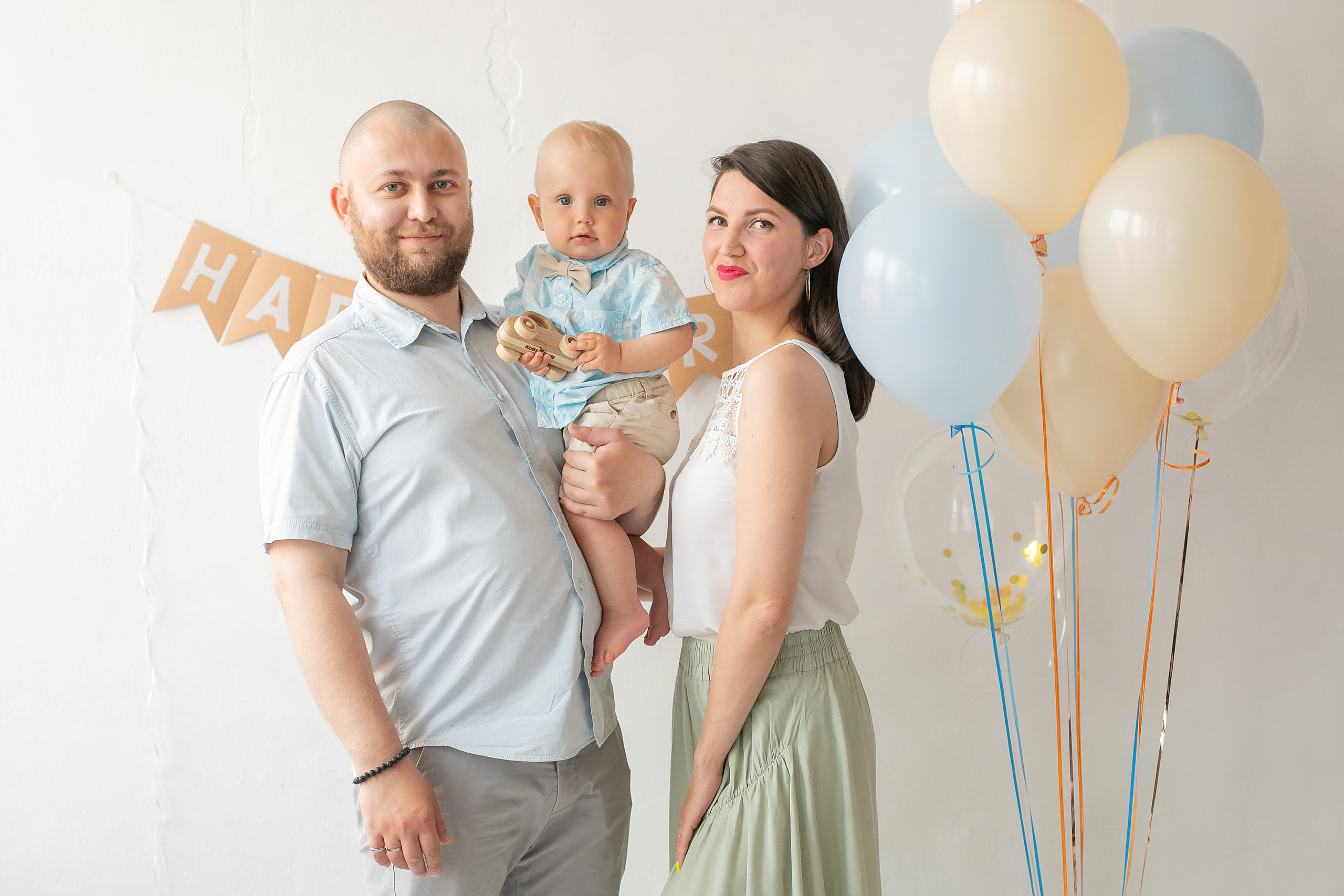 Фотосессия на 1 годик. Семейный и детский фотограф