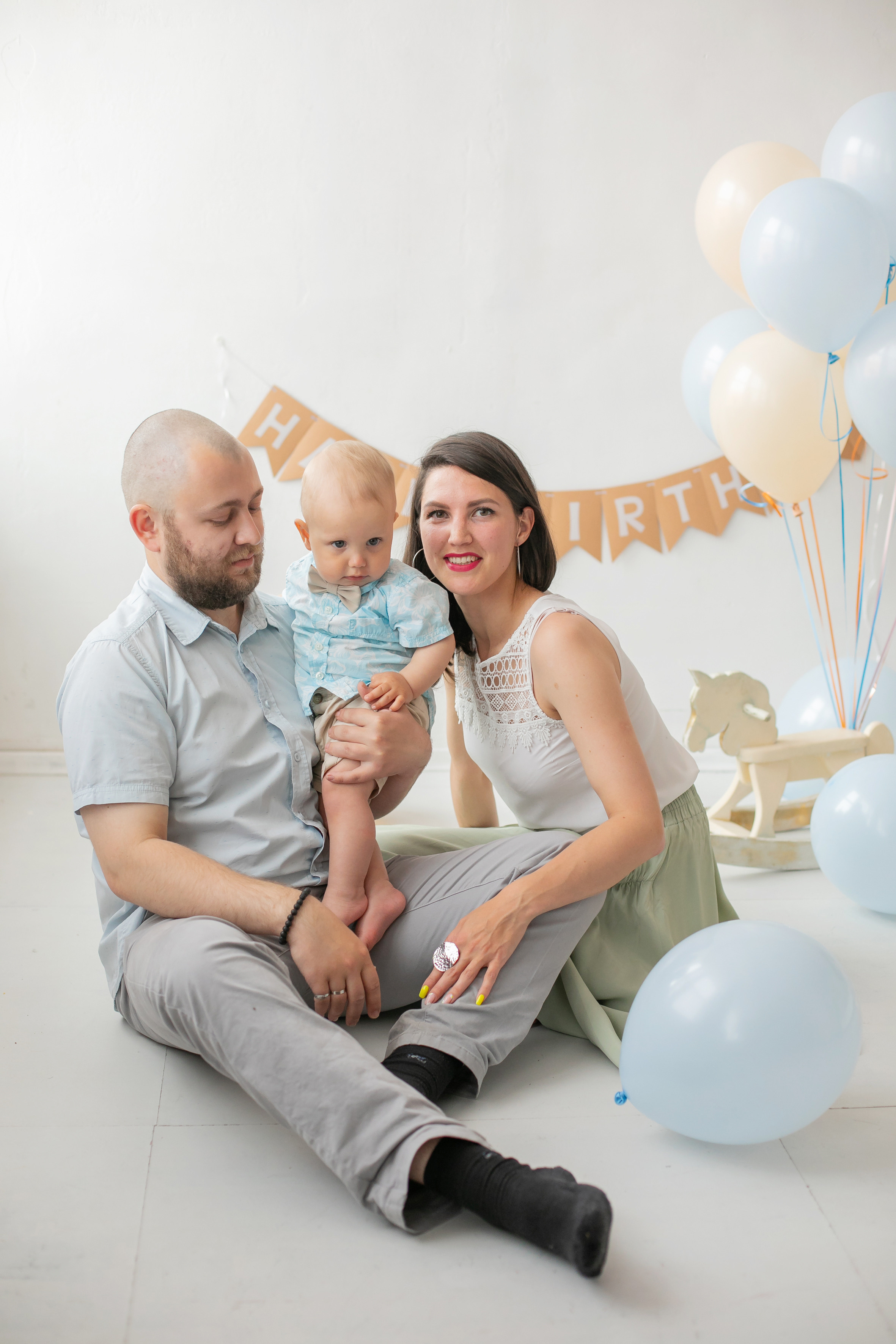 Фотосессия на 1 годик. Семейный и детский фотограф