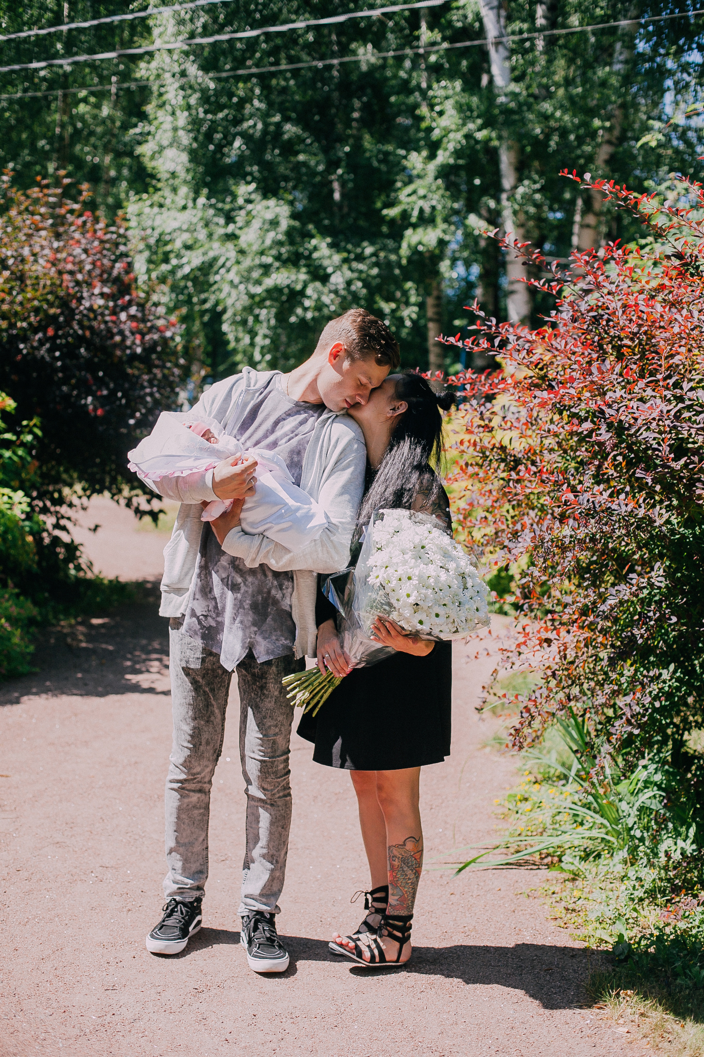 Встреча из роддома.Вера. Семейный и детский фотограф