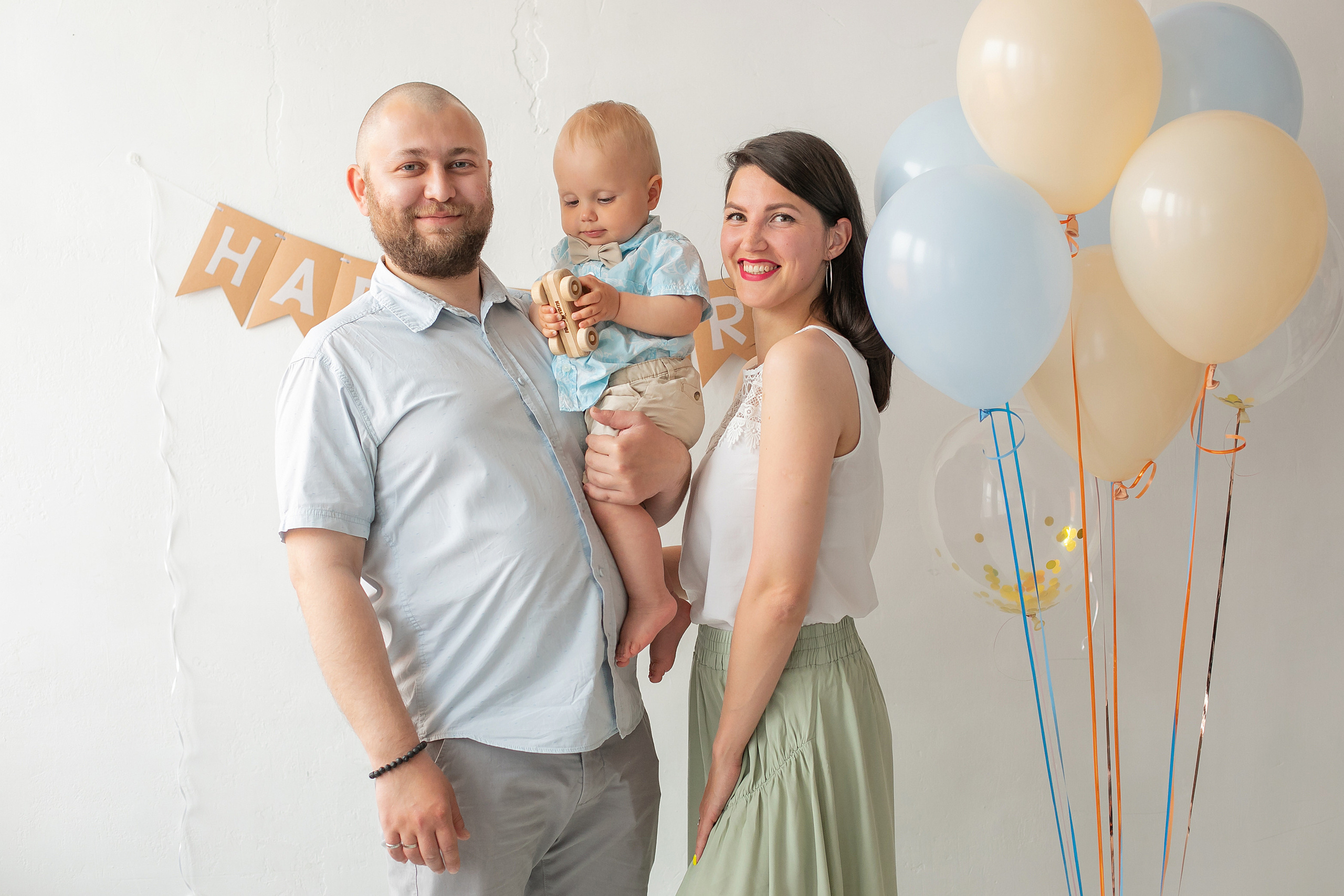 Фотосессия на 1 годик. Семейный и детский фотограф