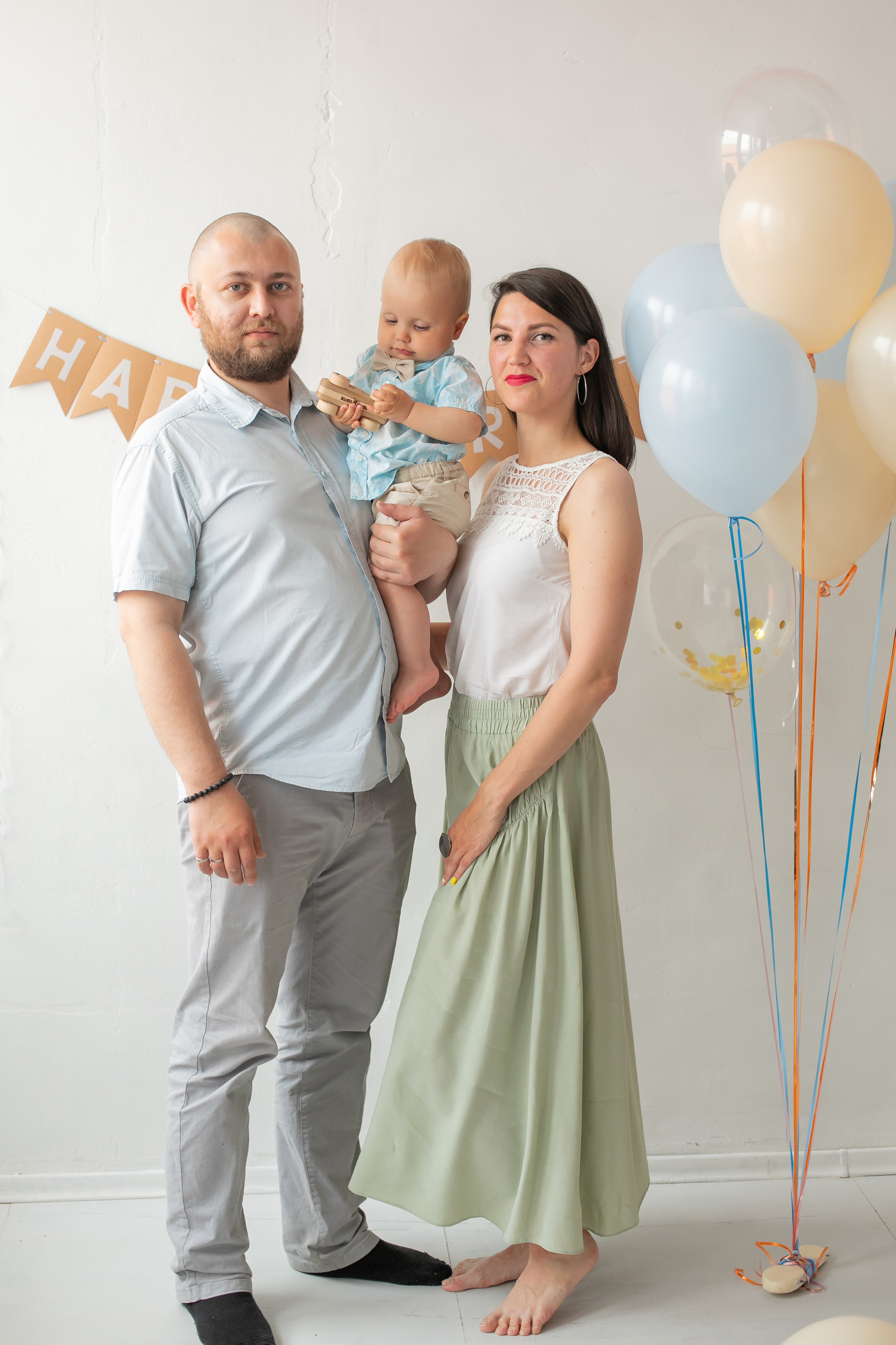 Фотосессия на 1 годик. Семейный и детский фотограф