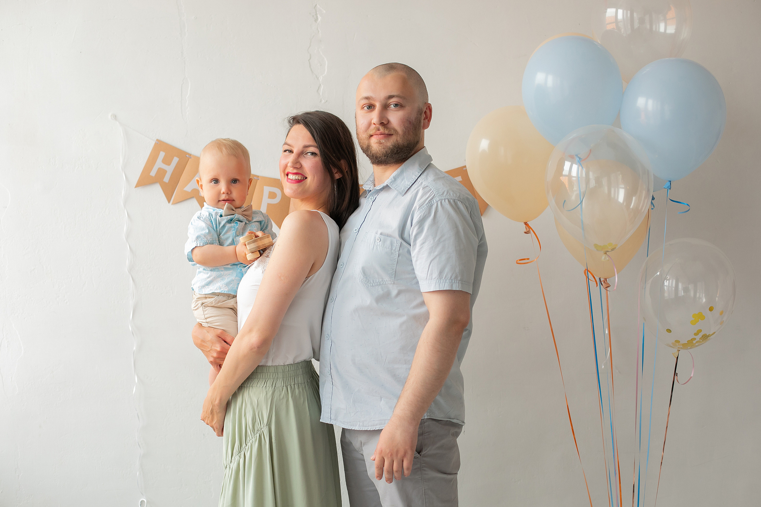 Фотосессия на 1 годик. Семейный и детский фотограф