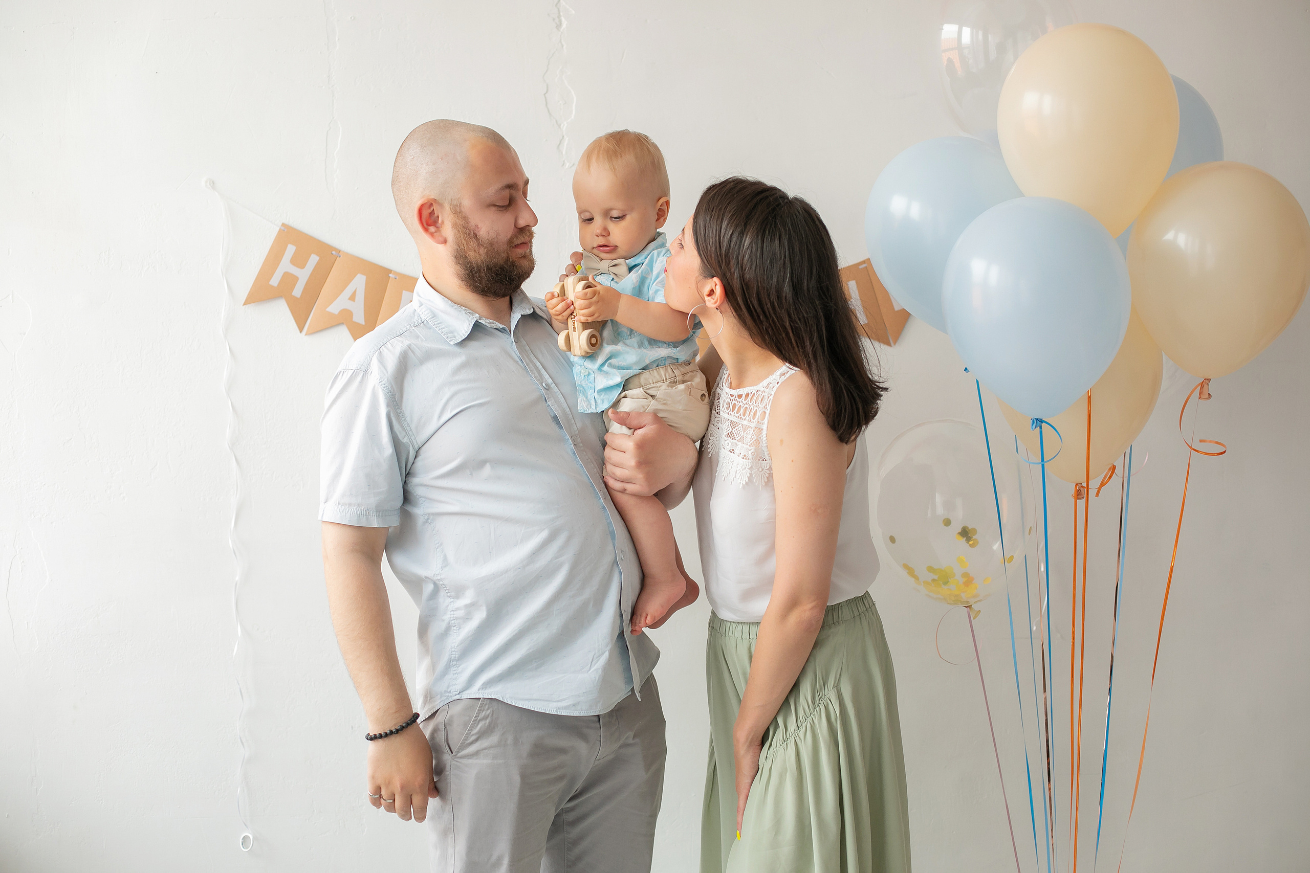 Фотосессия на 1 годик. Семейный и детский фотограф