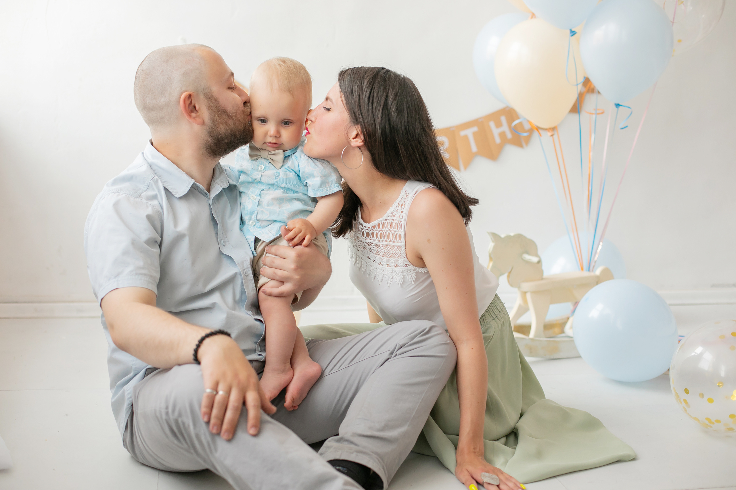 Фотосессия на 1 годик. Семейный и детский фотограф