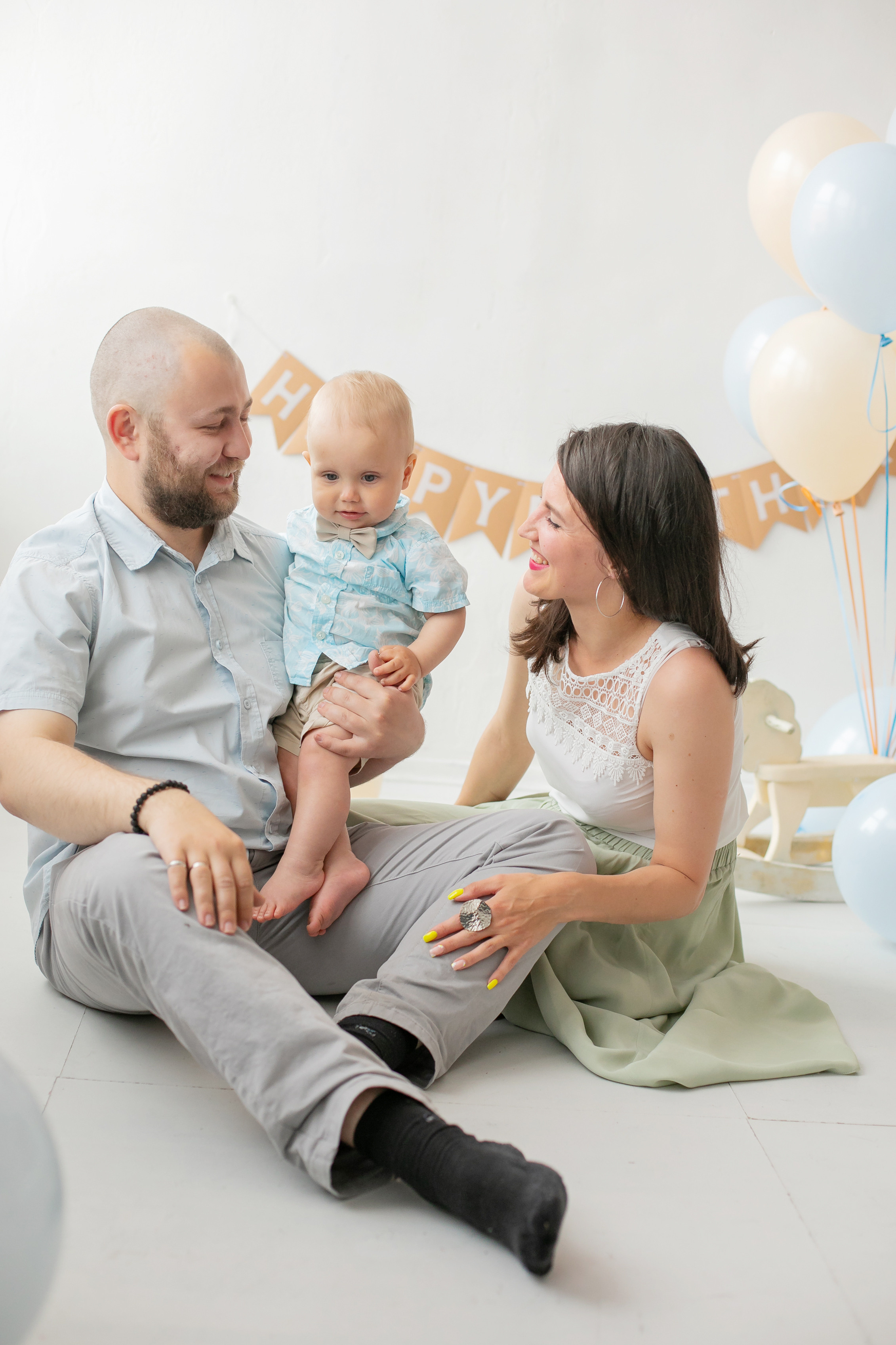 Фотосессия на 1 годик. Семейный и детский фотограф