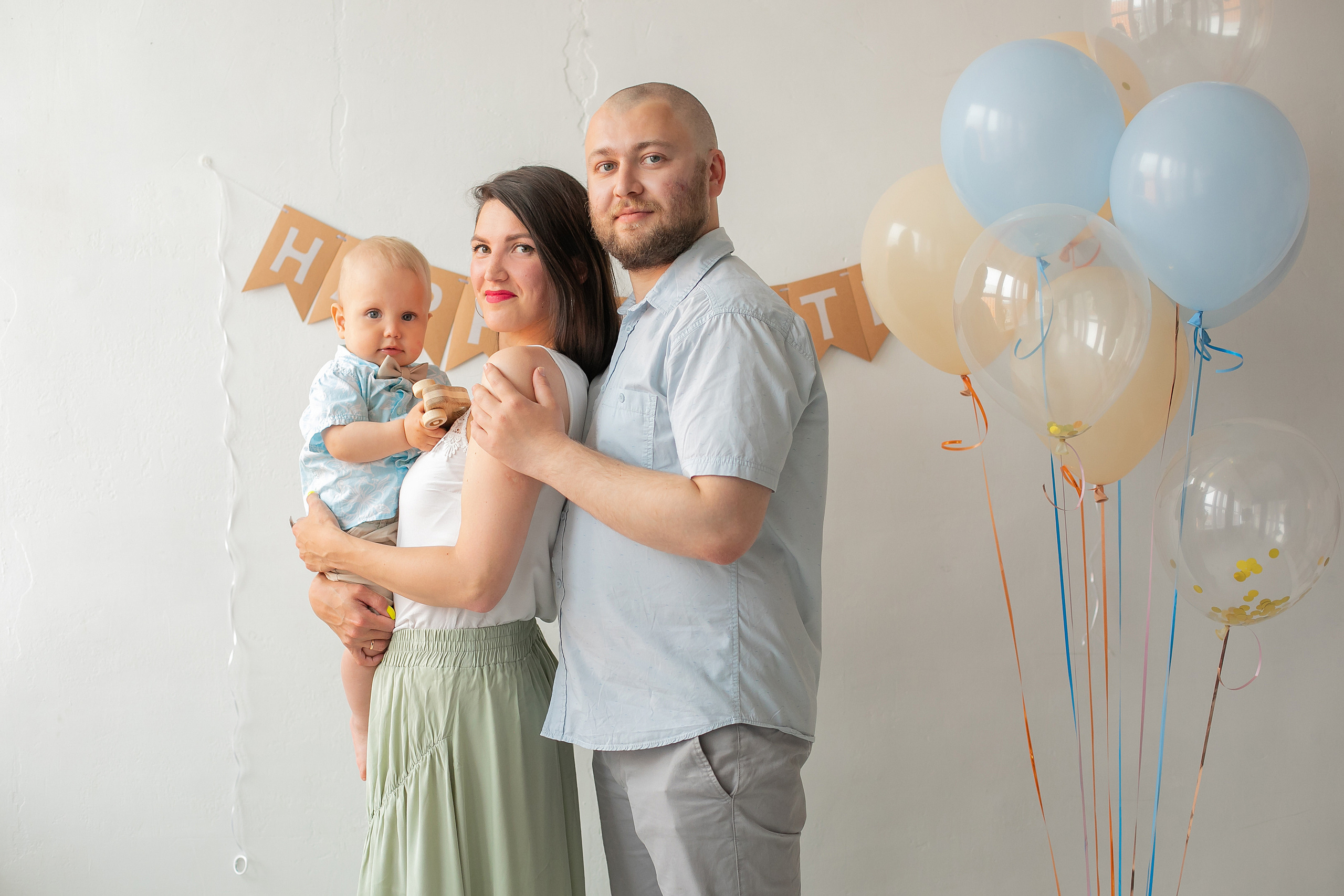 Фотосессия на 1 годик. Семейный и детский фотограф