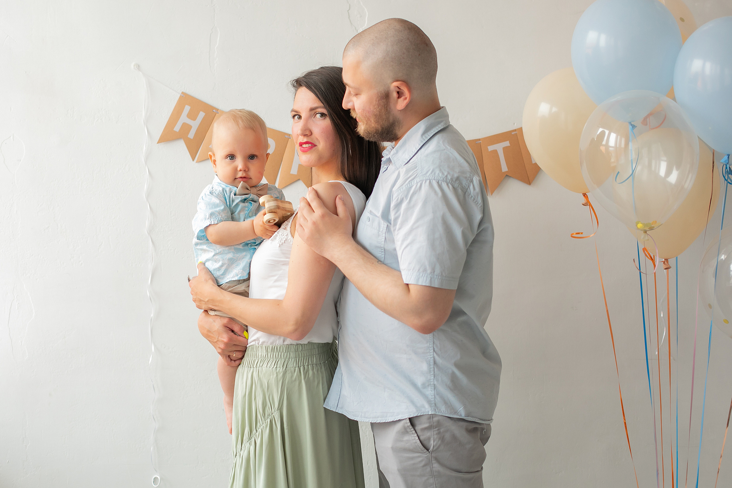 Фотосессия на 1 годик. Семейный и детский фотограф