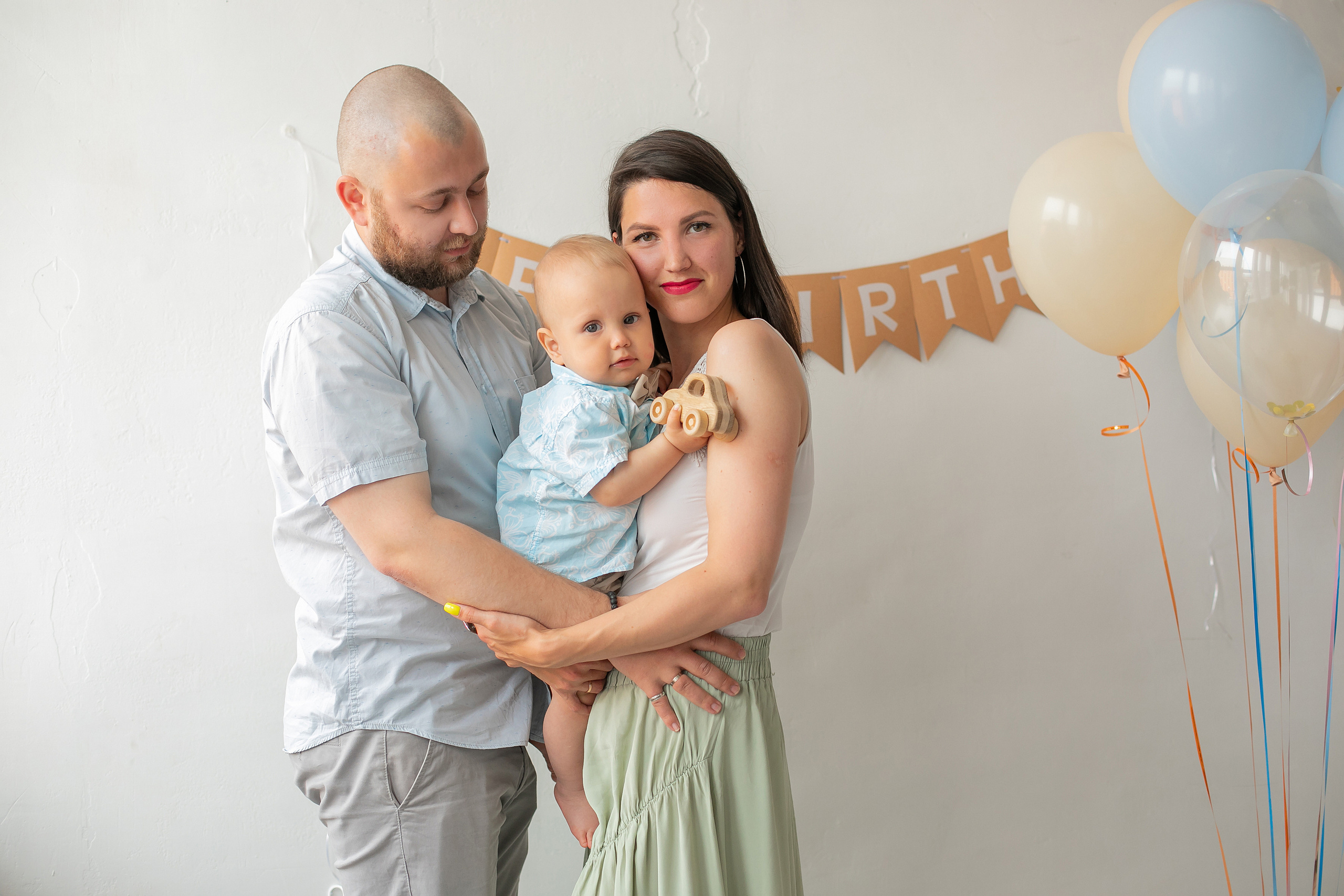 Фотосессия на 1 годик. Семейный и детский фотограф